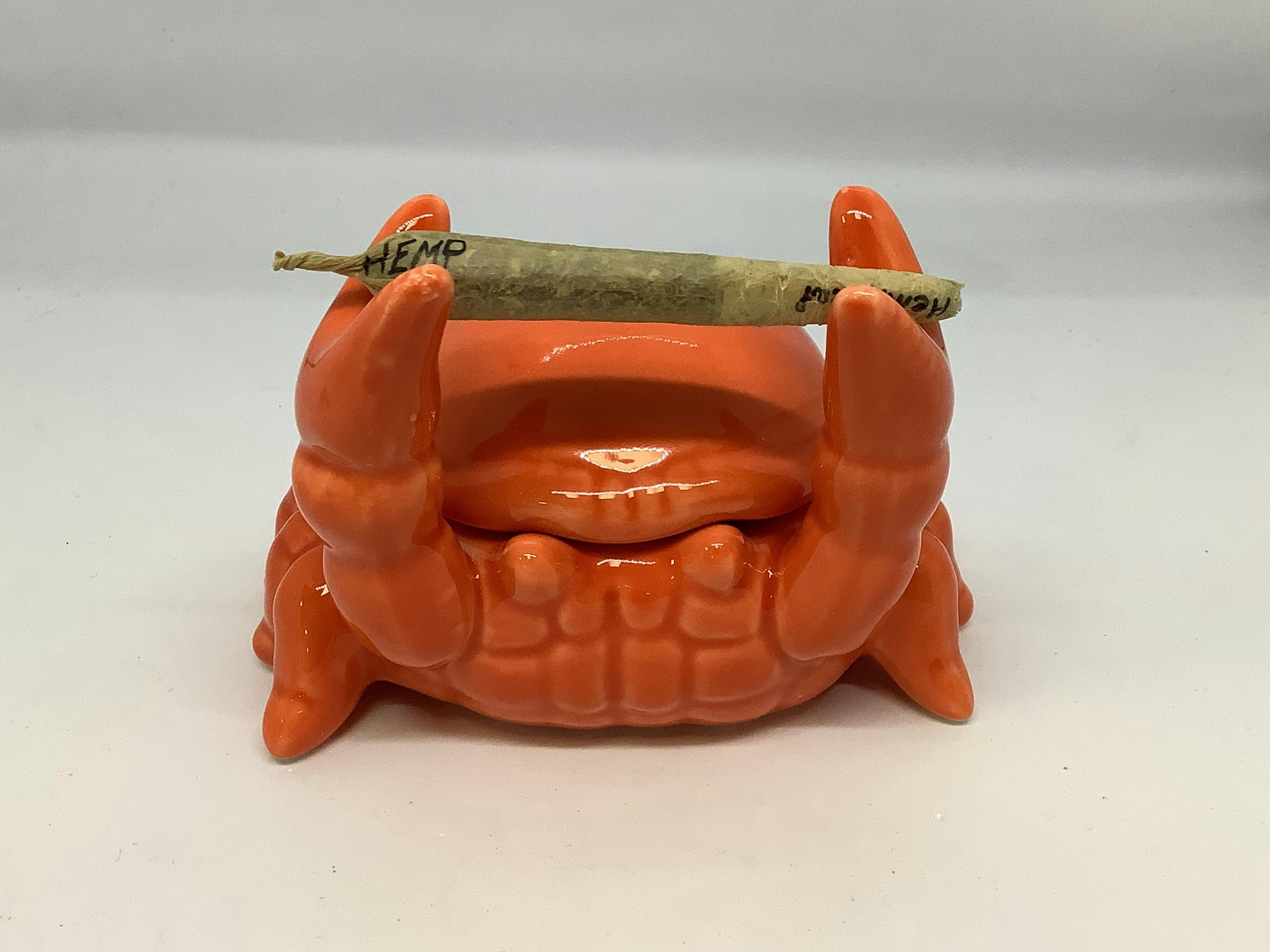 Ceramic Crab Ashtray / Joint Holder
