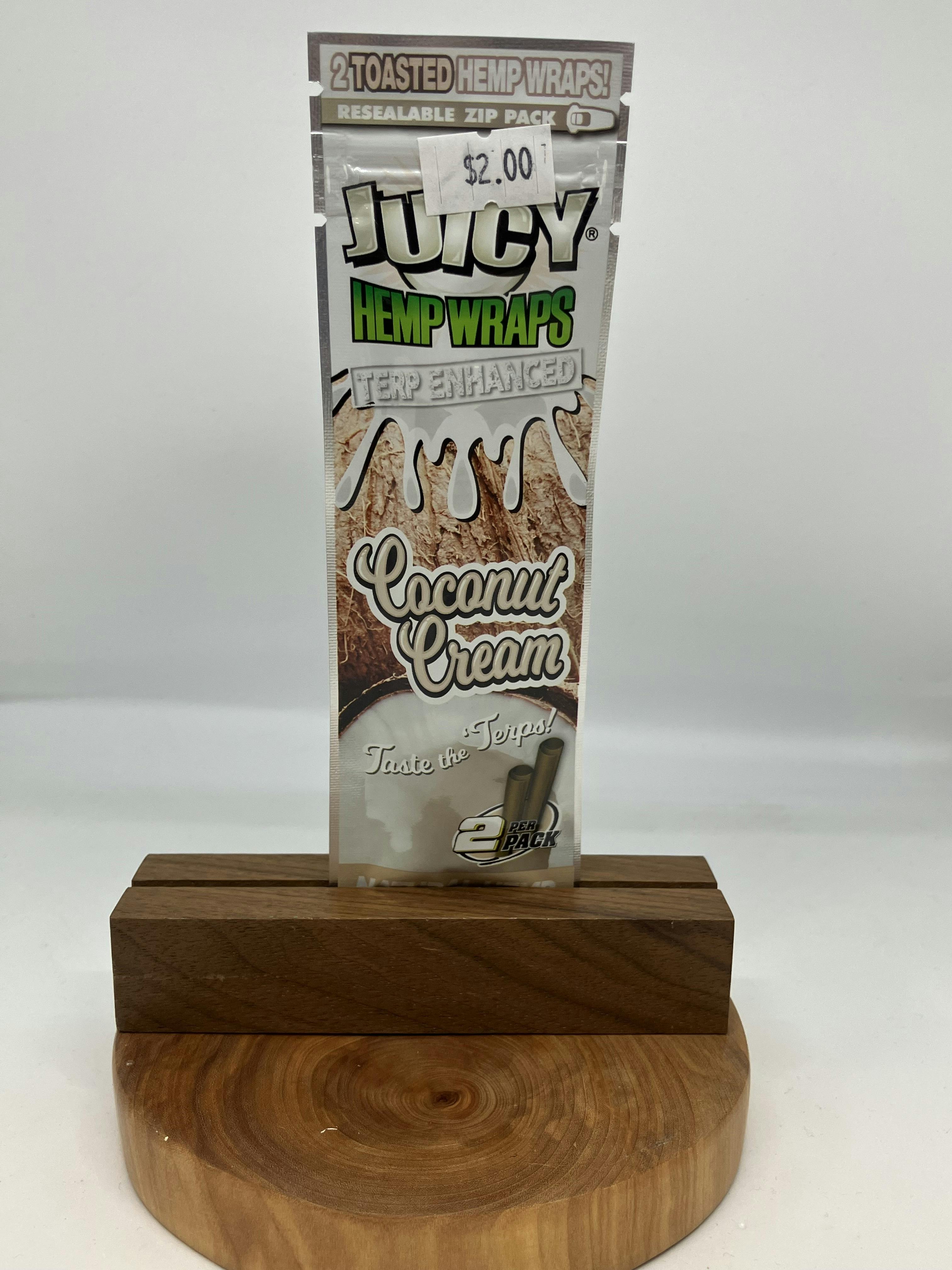 Juicy Hemp Wraps Coconut Cream