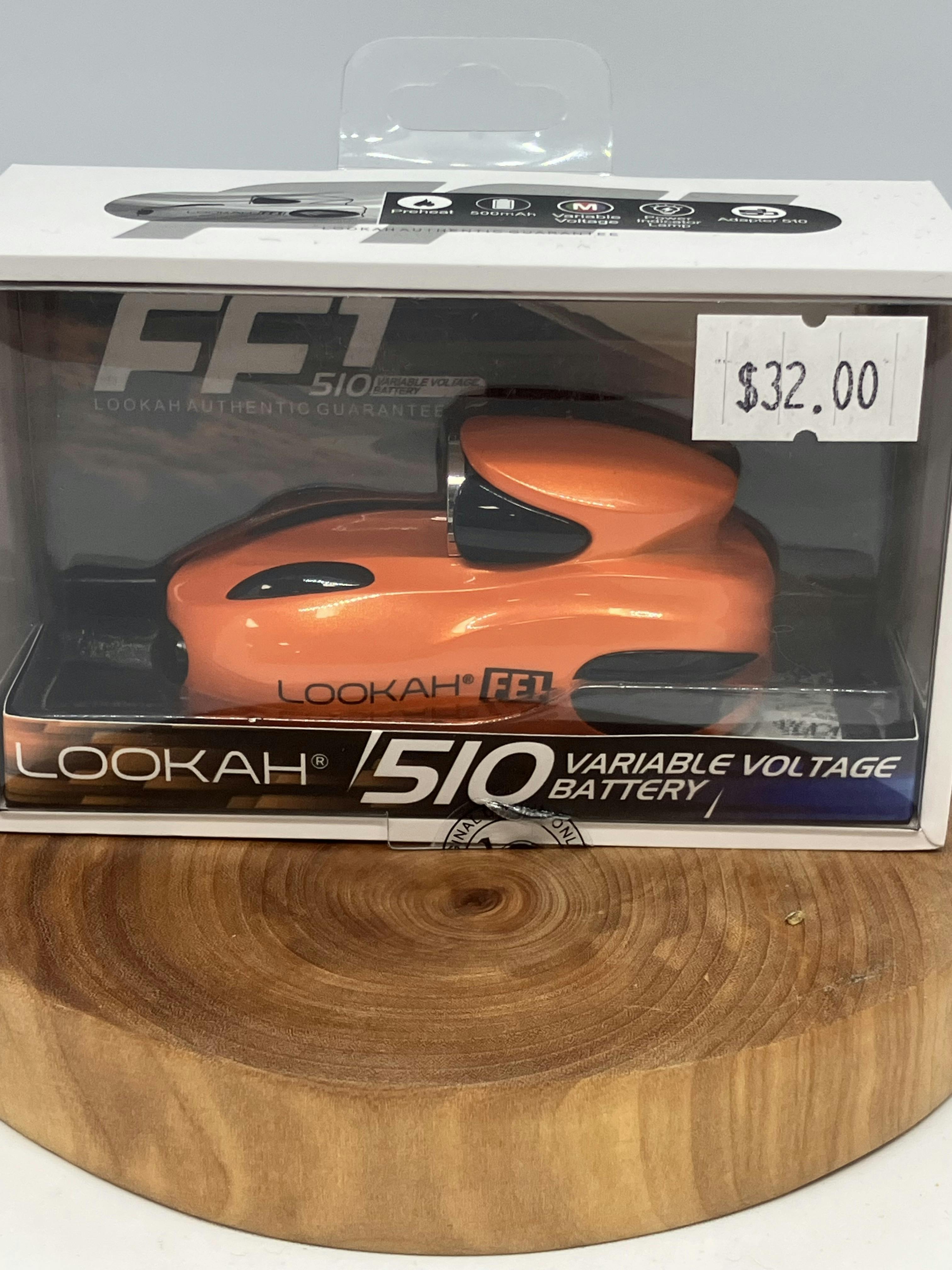 Lookah | FF1 Race Car | 510 Cartridge Battery | Orange