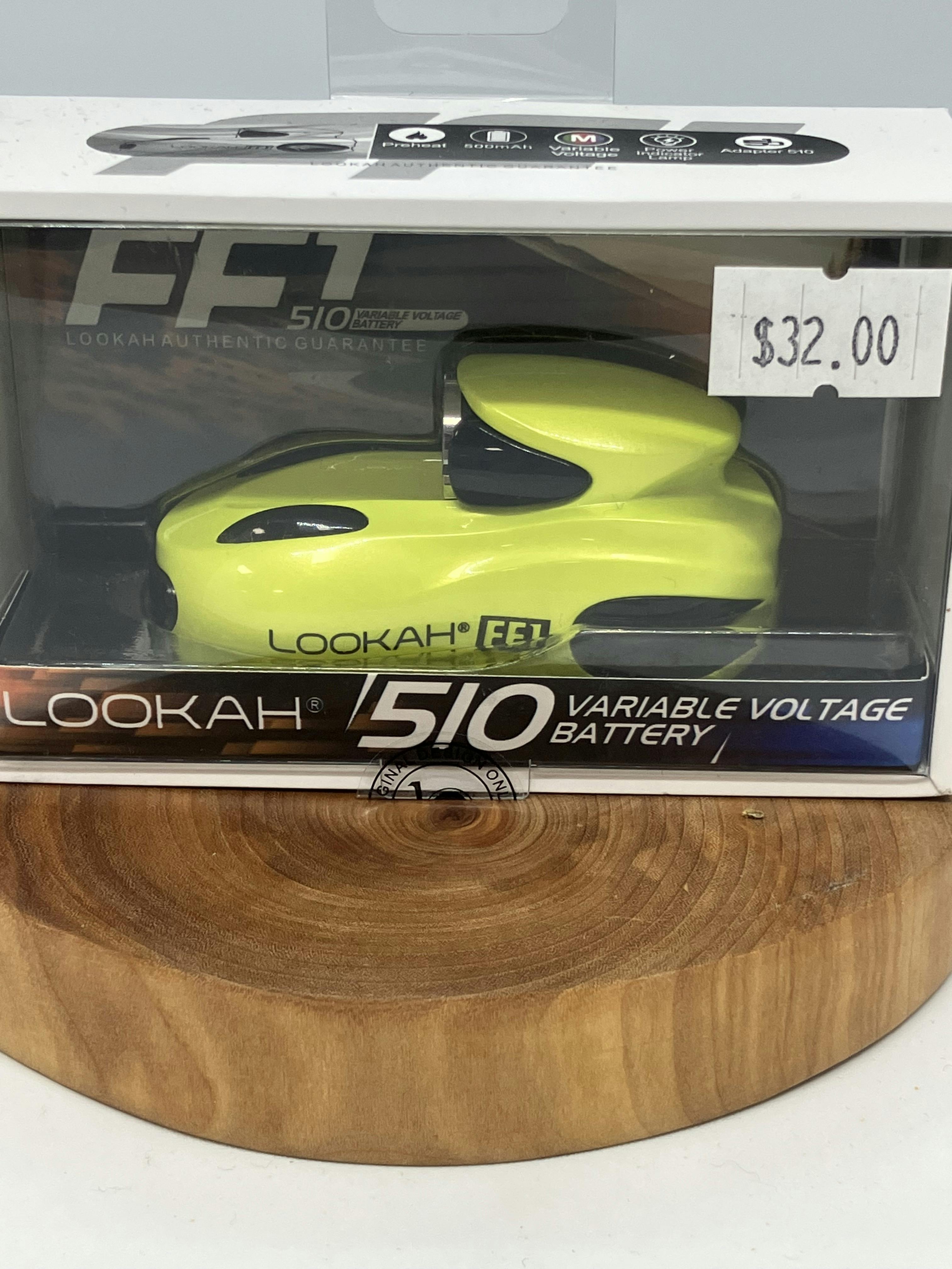 Lookah | FF1 Race Car | 510 Cartridge Battery | Lime Green