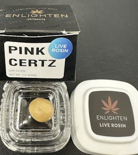 Enlighten | Pink Certz LIVE Rosin | 1g 21619