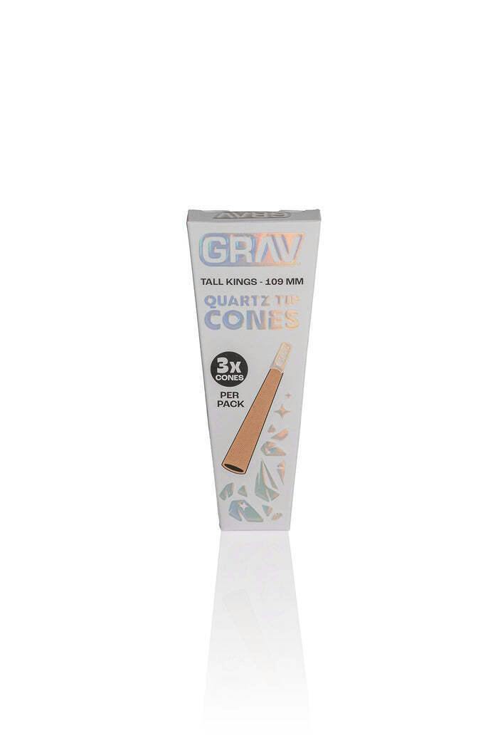 Grav | 3 Pk Quartz Tipped Cones | Color : Natural