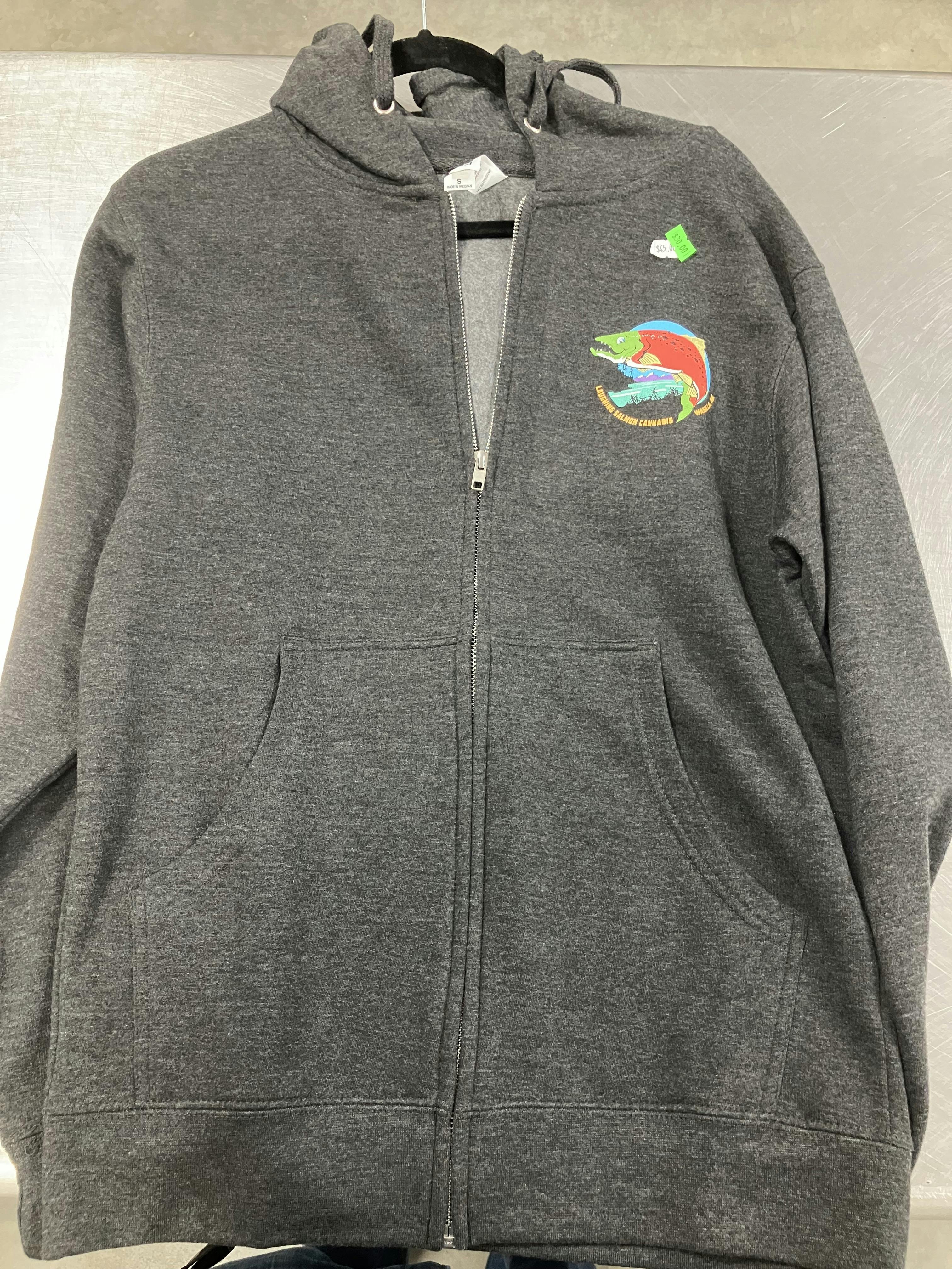Laughing Salmon Zip Up Hoodie | 2023 | SMALL