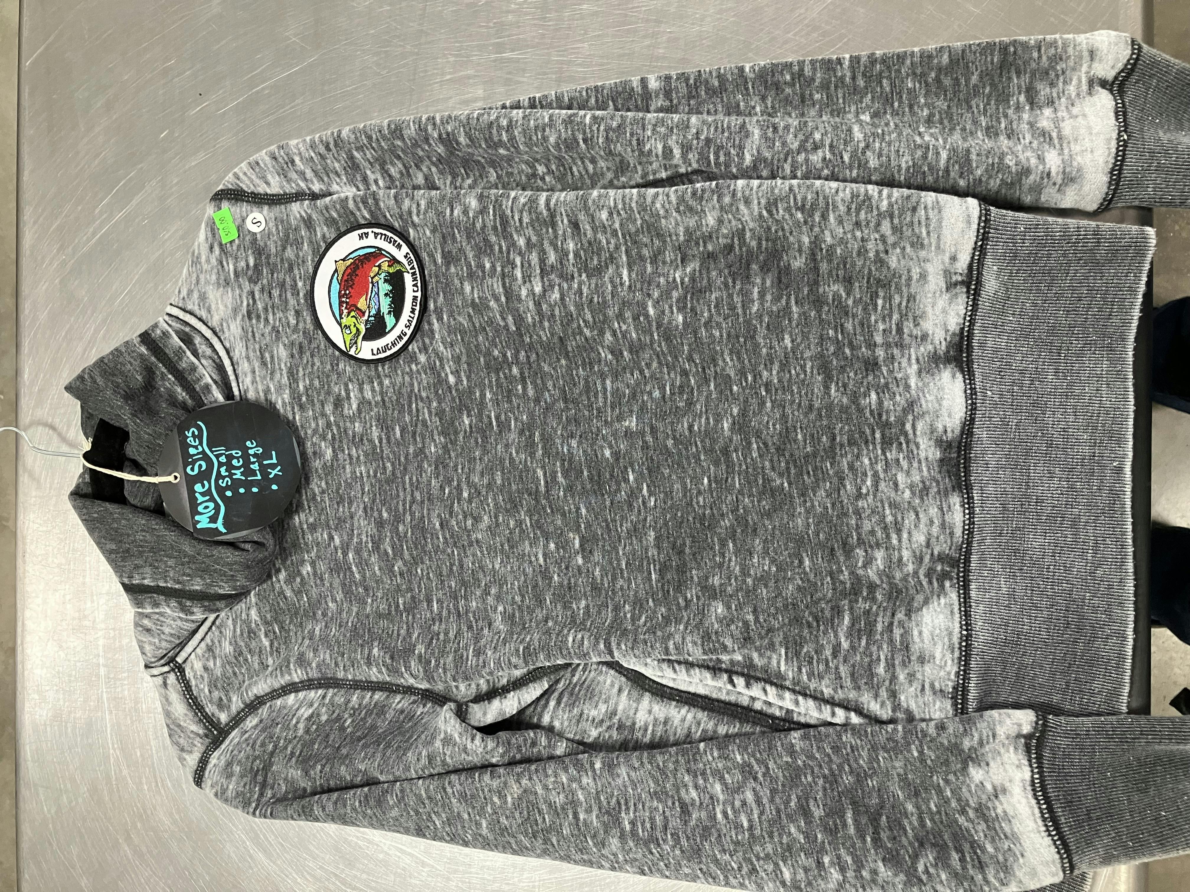 Zen Fleece Cowl Neck Sweatshirt w LS Patch