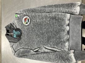 Zen Fleece Cowl Neck Sweatshirt w LS Patch