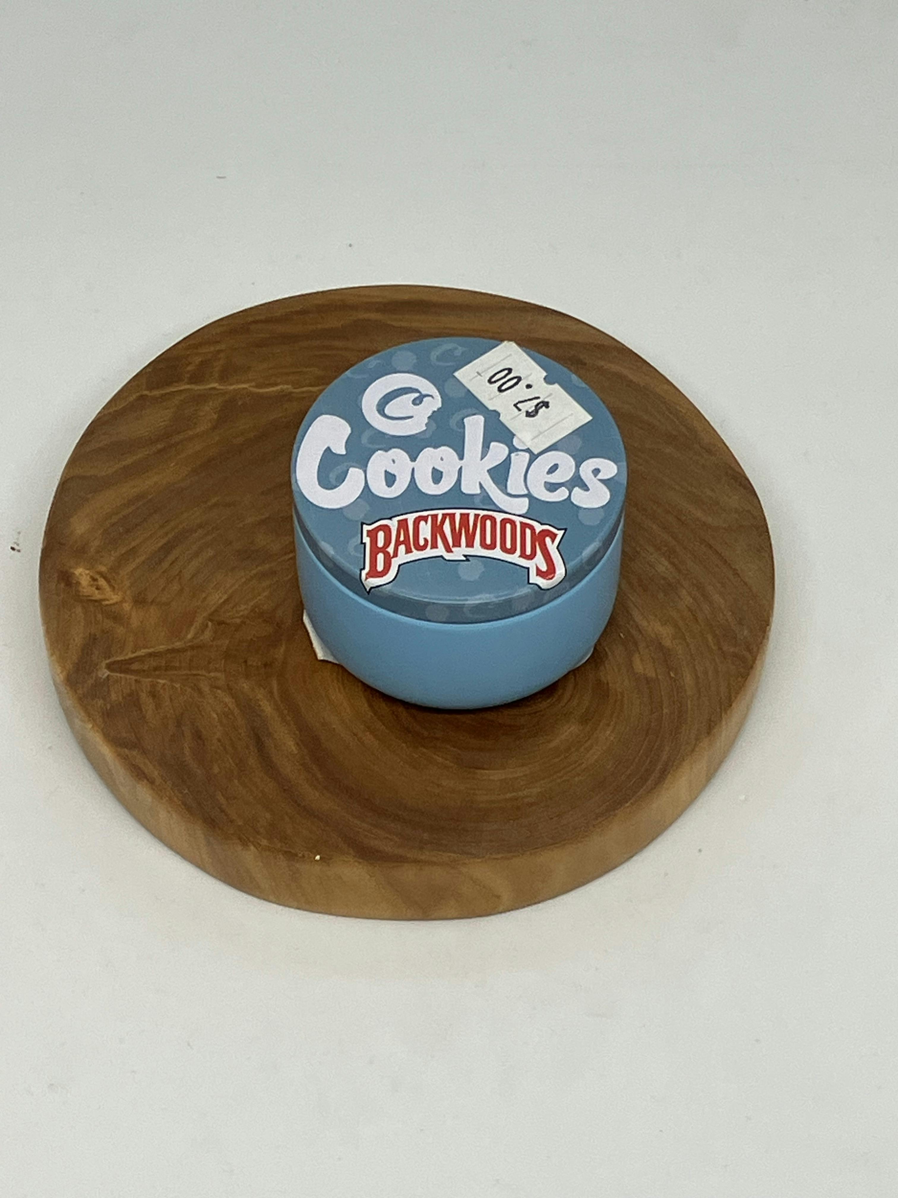 Metal Jar w Design on Lid