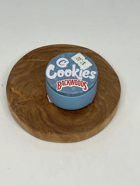 Metal Jar w Design on Lid