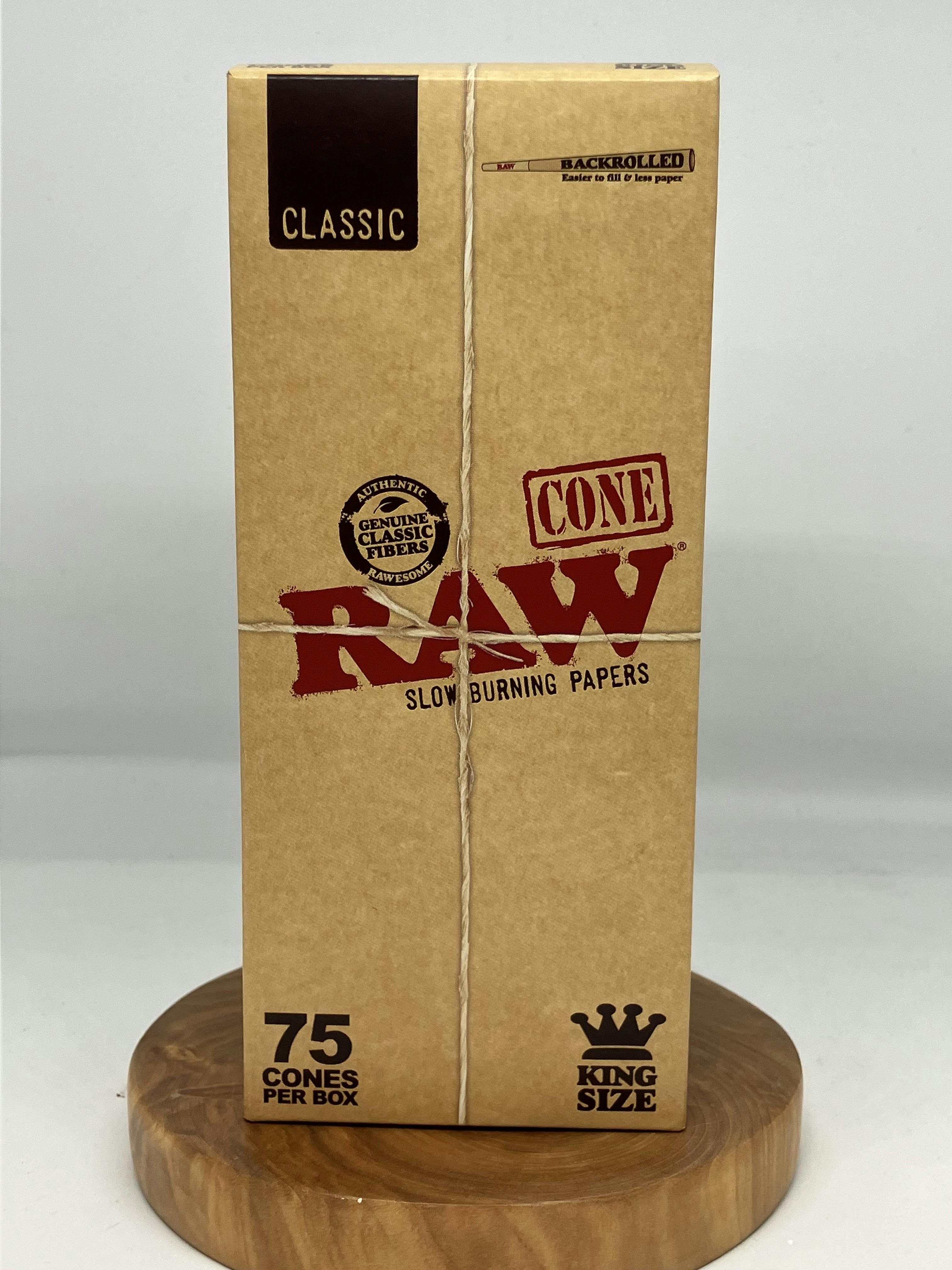 RAW | Cone Tower King Size | Classic 75ct