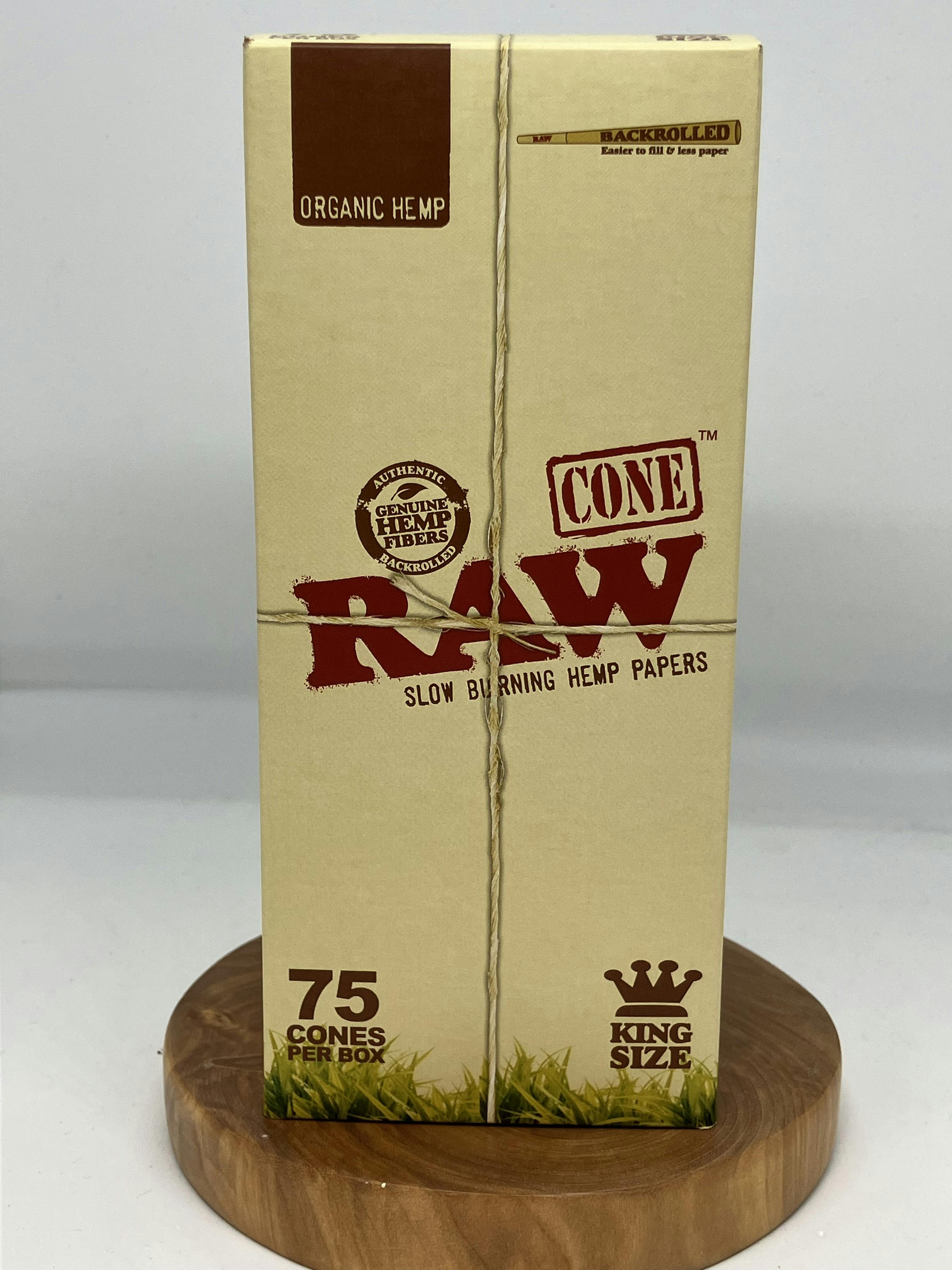 RAW | Cone Tower King Size | Organic Hemp | 75ct