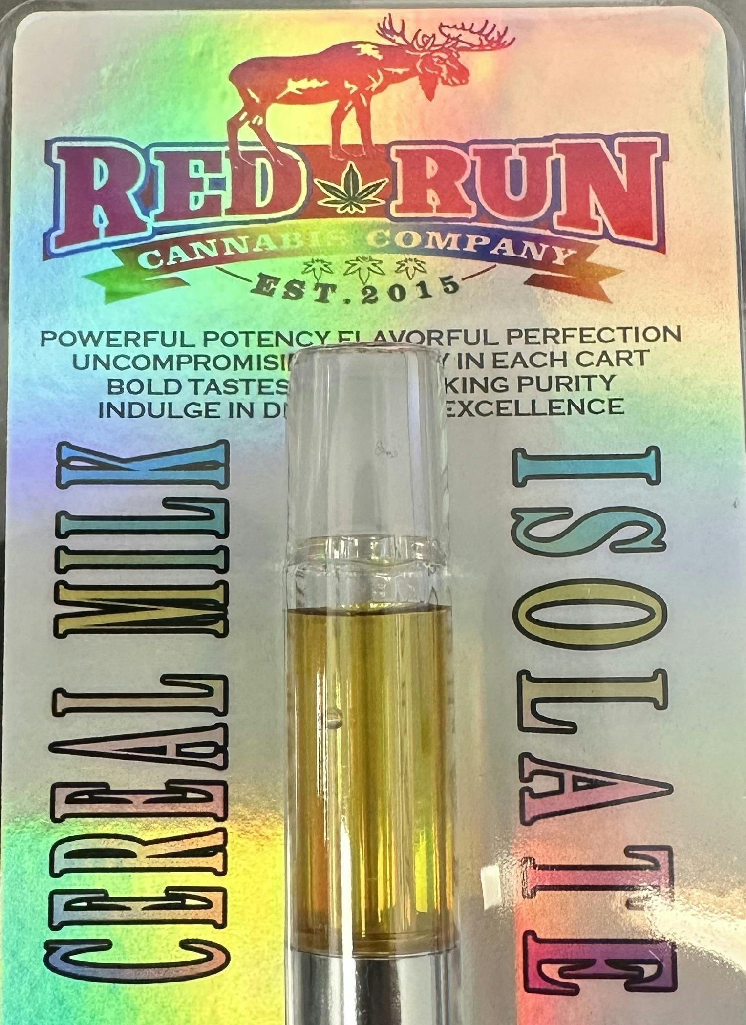 Red Run | Cereal Milk Cart. | 1g 21619