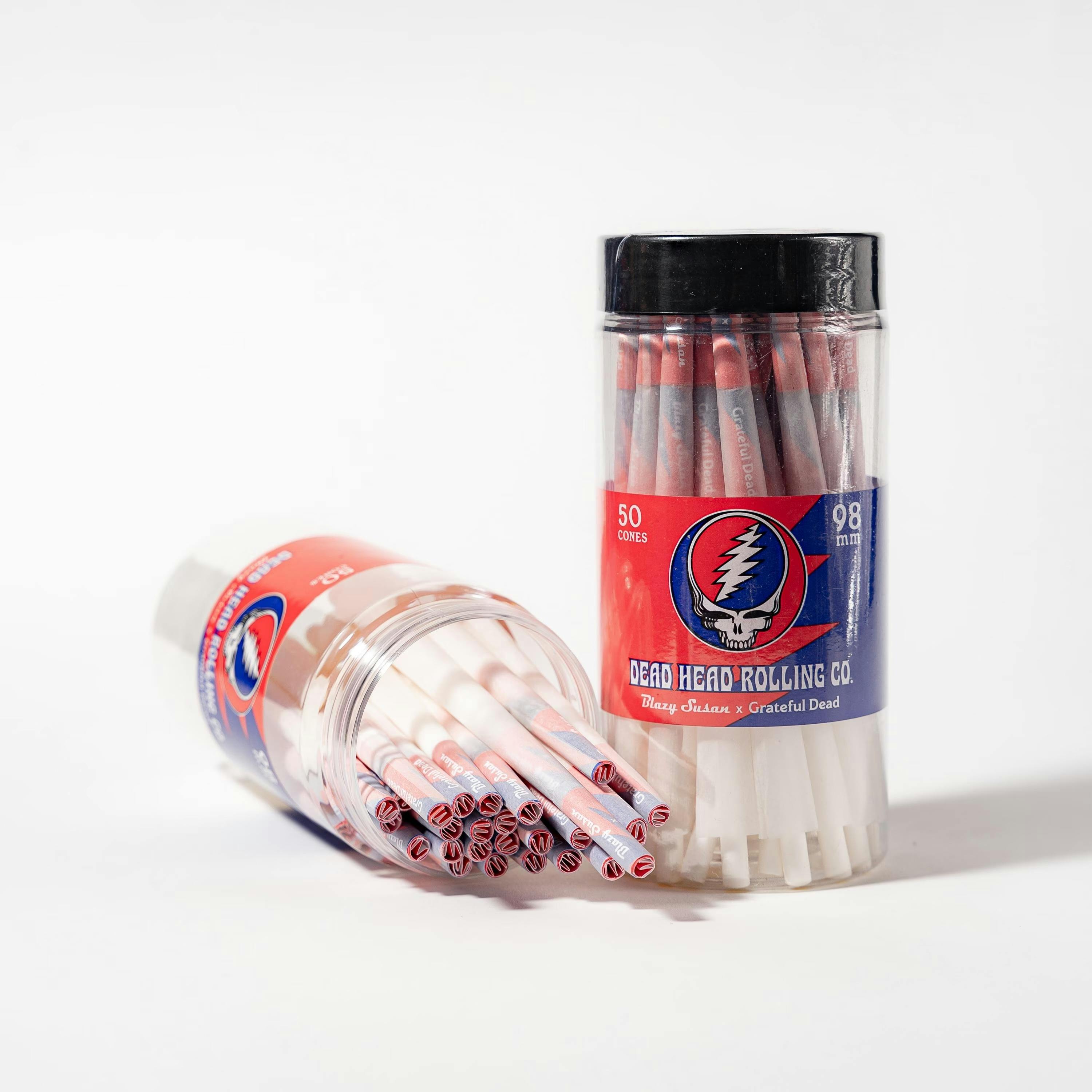 Blazy Susan | 98mm Dead Head Cones | 50pk