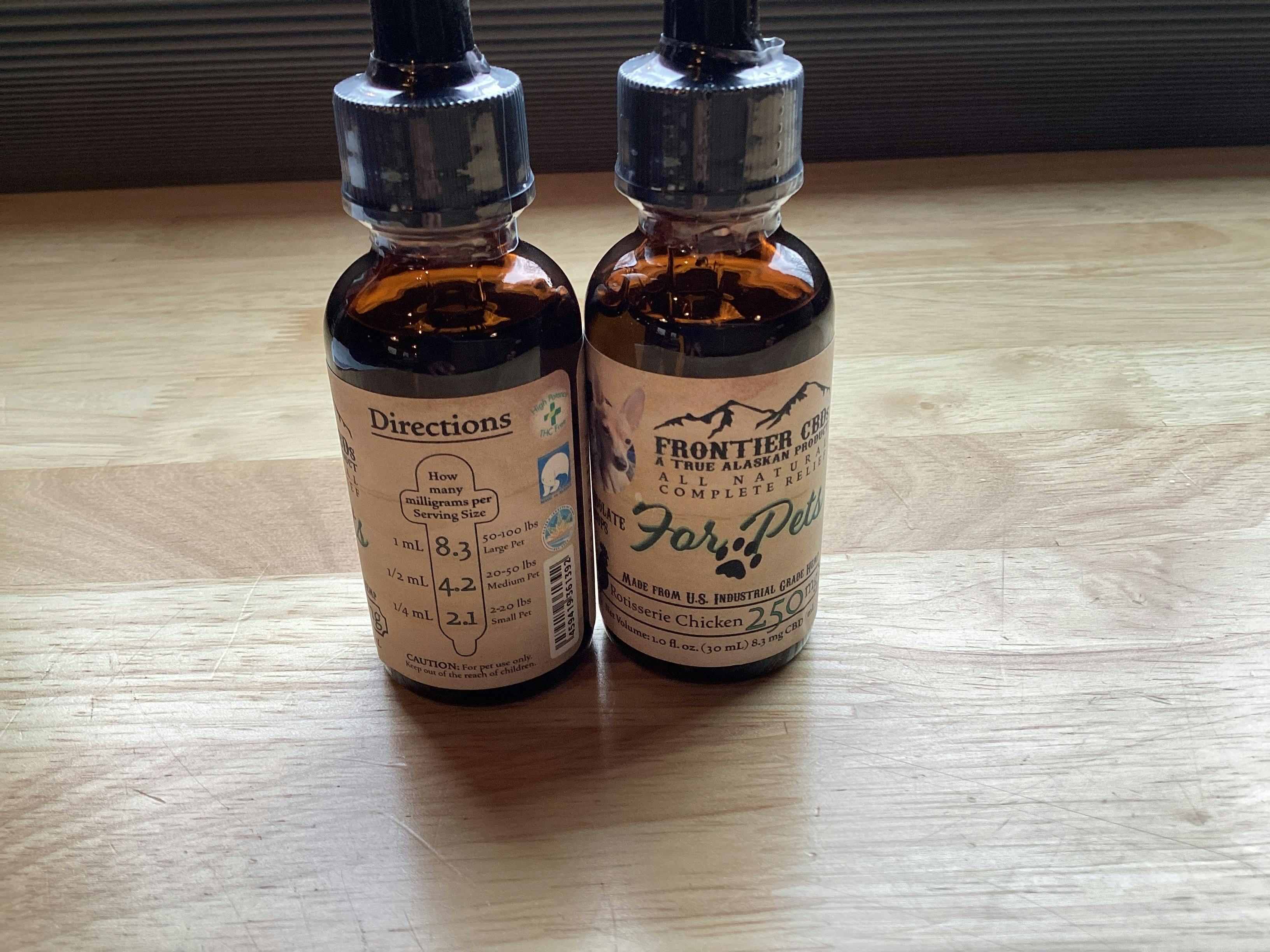 Frontier CBD | Rotisserie Chicken CBD Pet Oil | 250mg