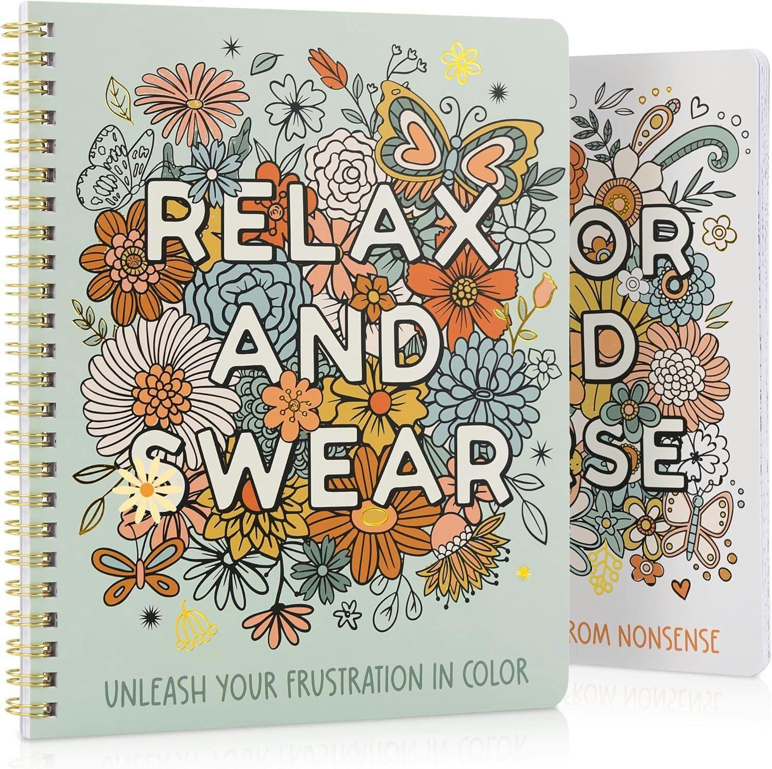 Color And Curse | Adult Coloring Book