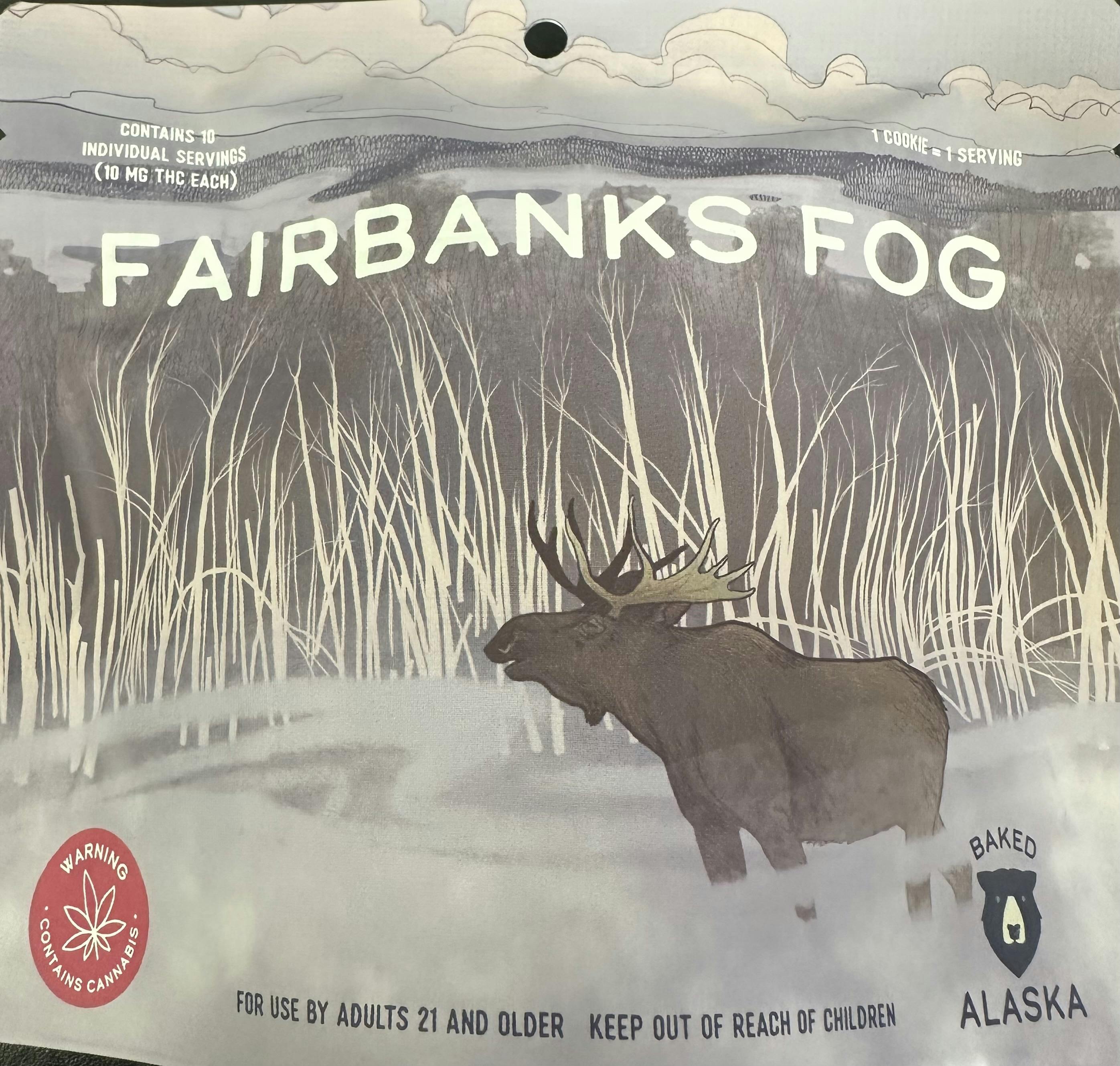 Baked AK | Fairbanks Fog Cookies INDICA | 100mg 21619