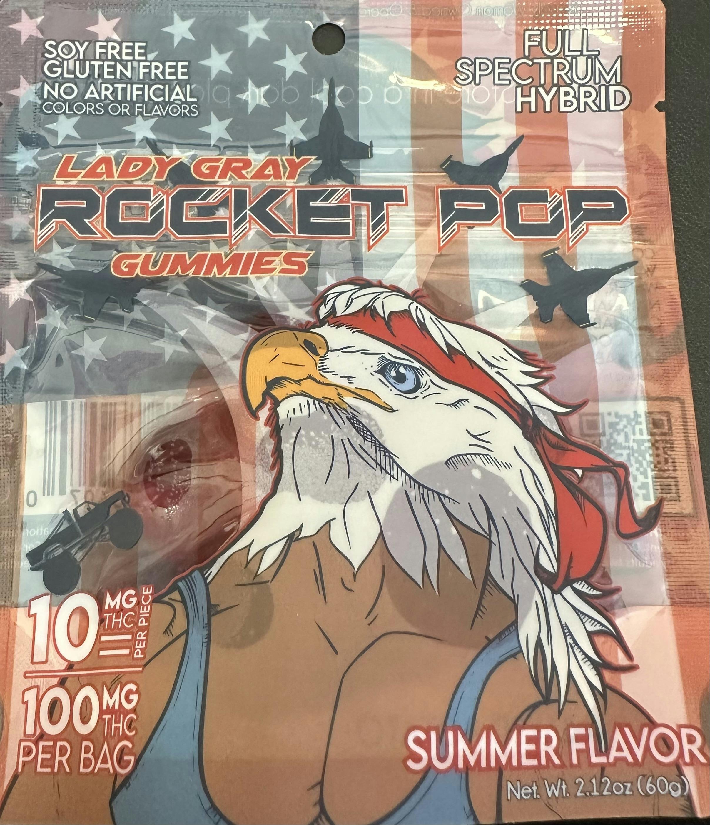 Lady Gray | Rocket Pop Gummies HYBRID | 100mg 21619