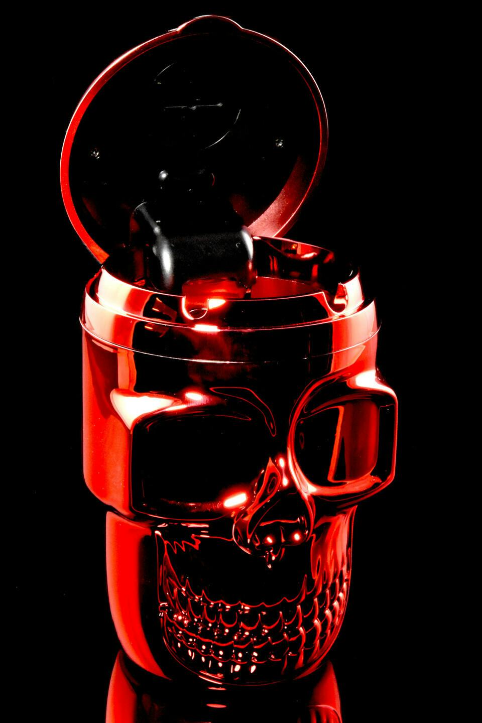 Skull Ashtray With LED Light
