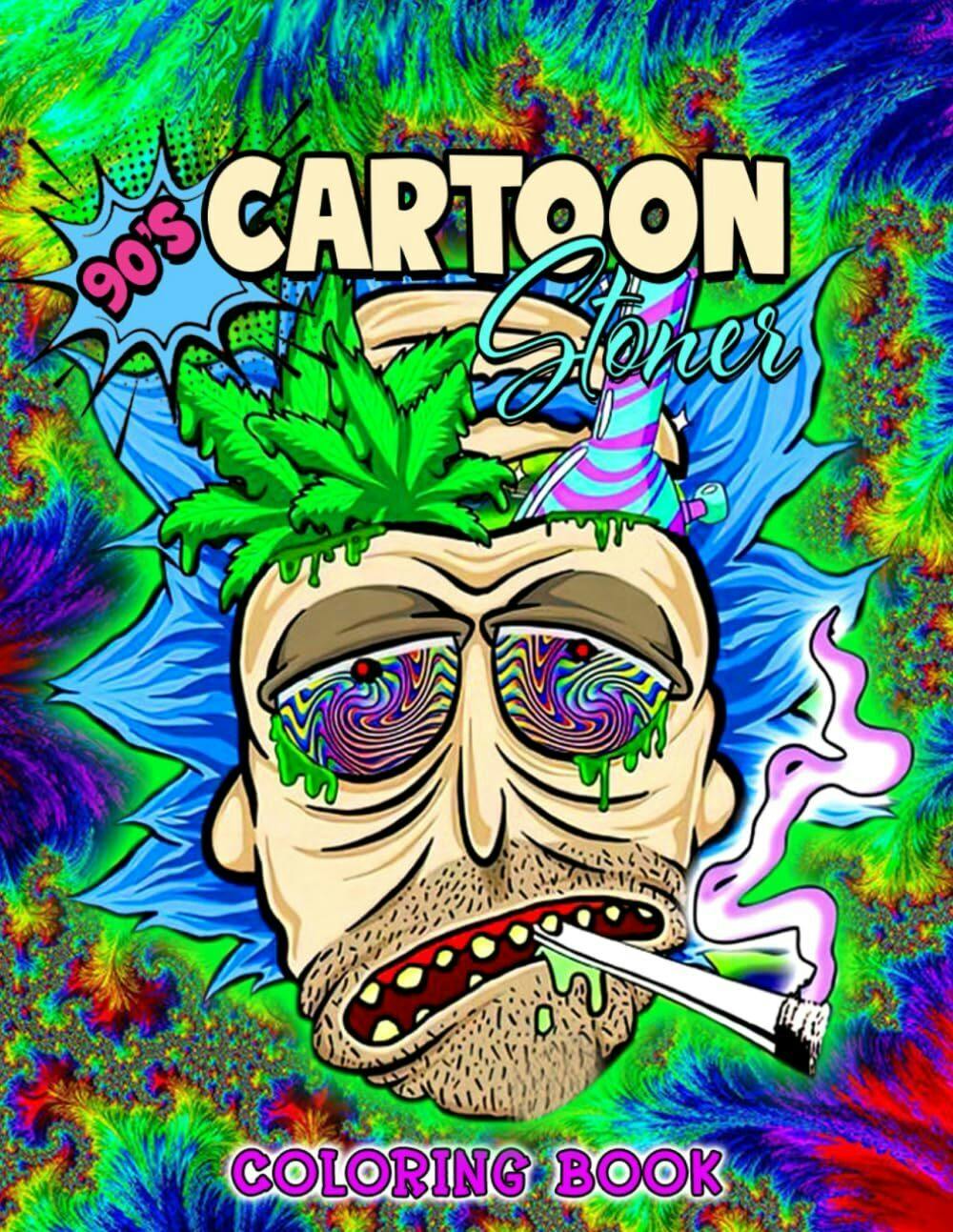 90's Cartoon Coloring Book