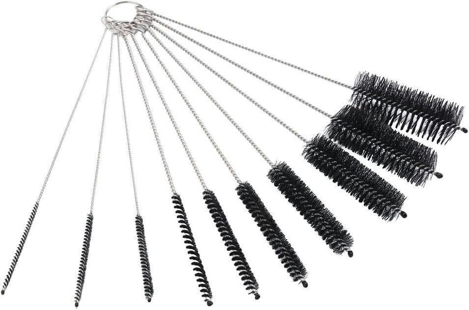 10pc Pipe/Bong Bristle Brush Set