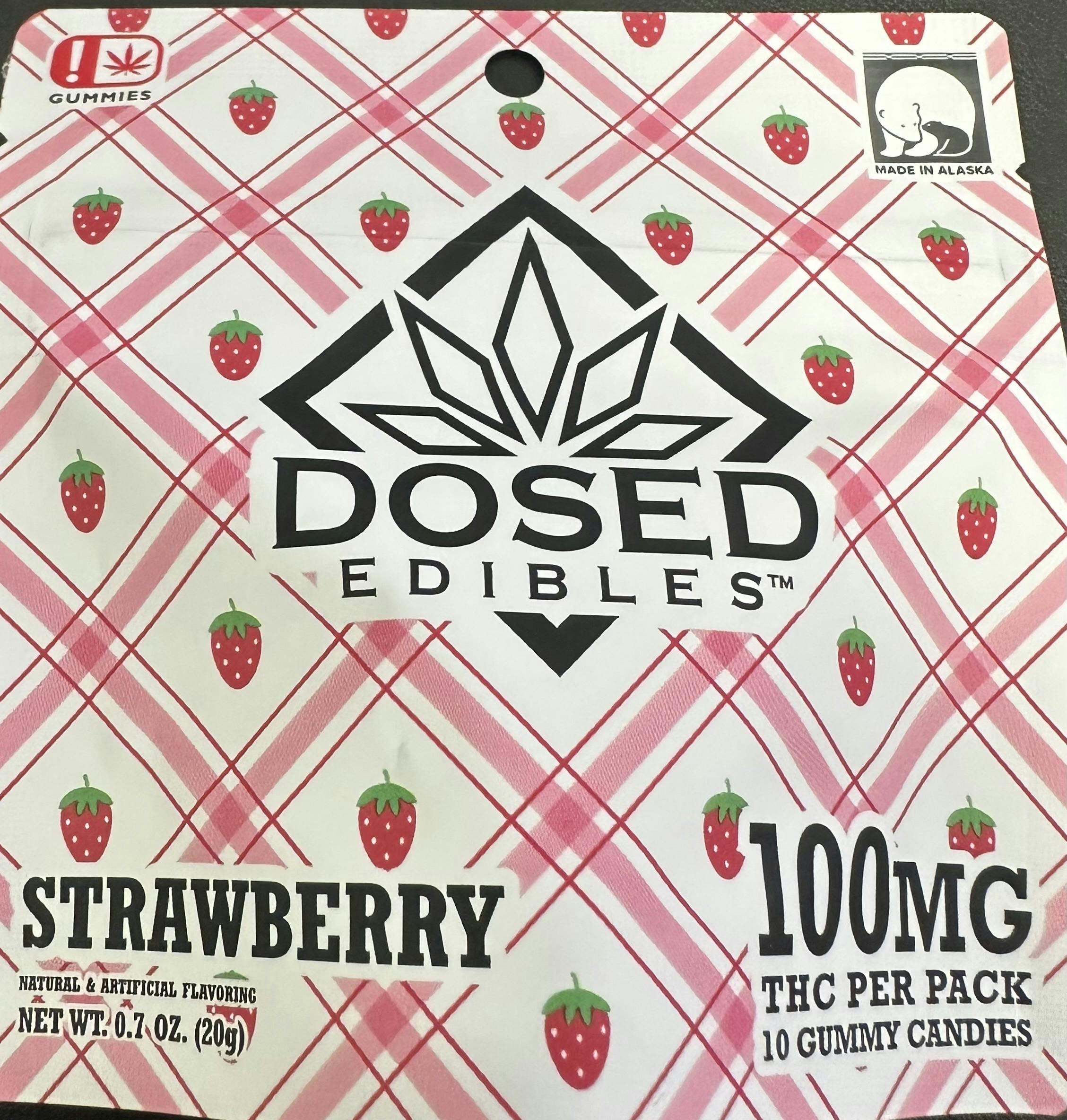 Dosed | Strawberry | 100mg | 21619