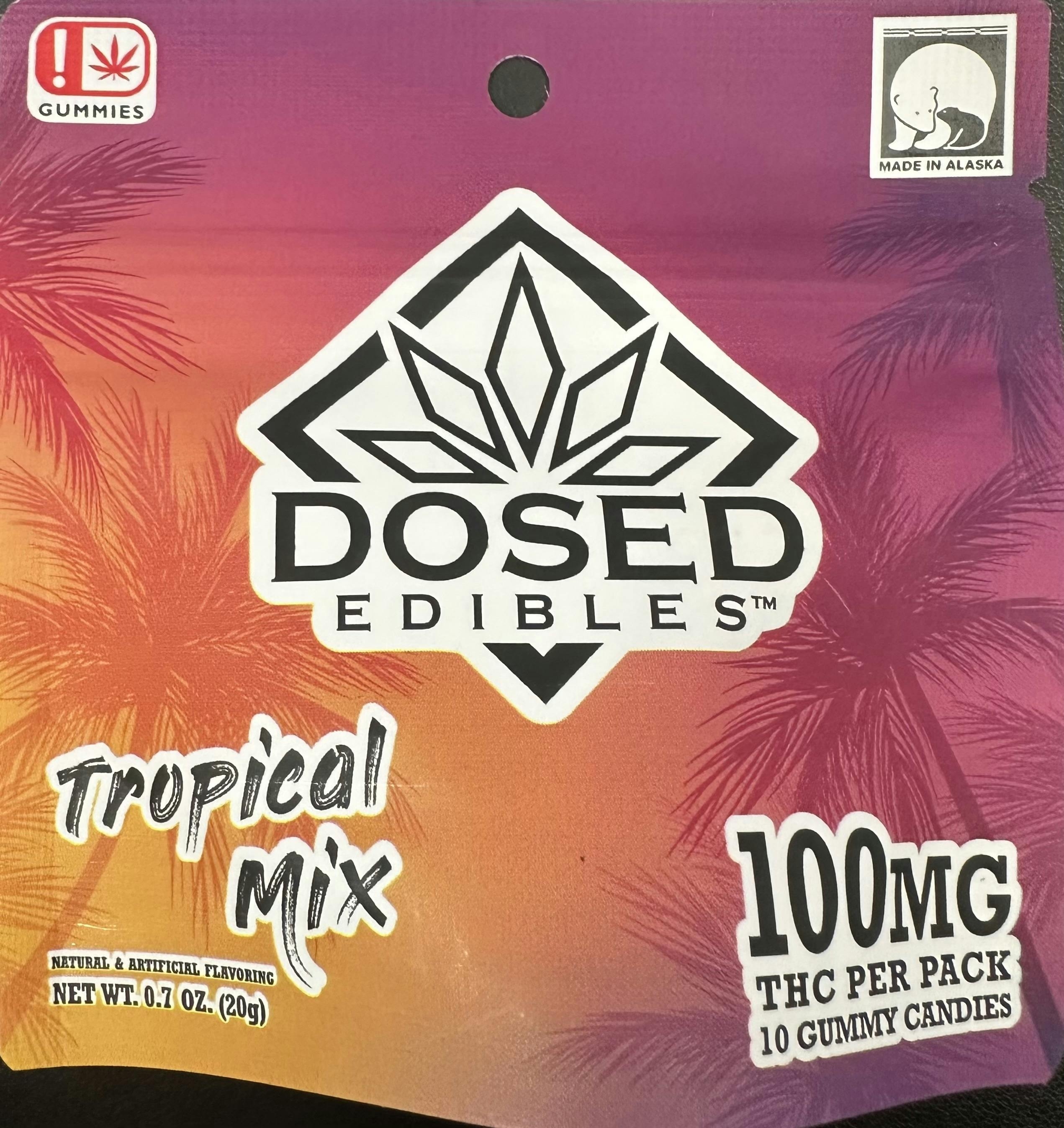 Dosed | Tropical Gummy | 100mg | 21619