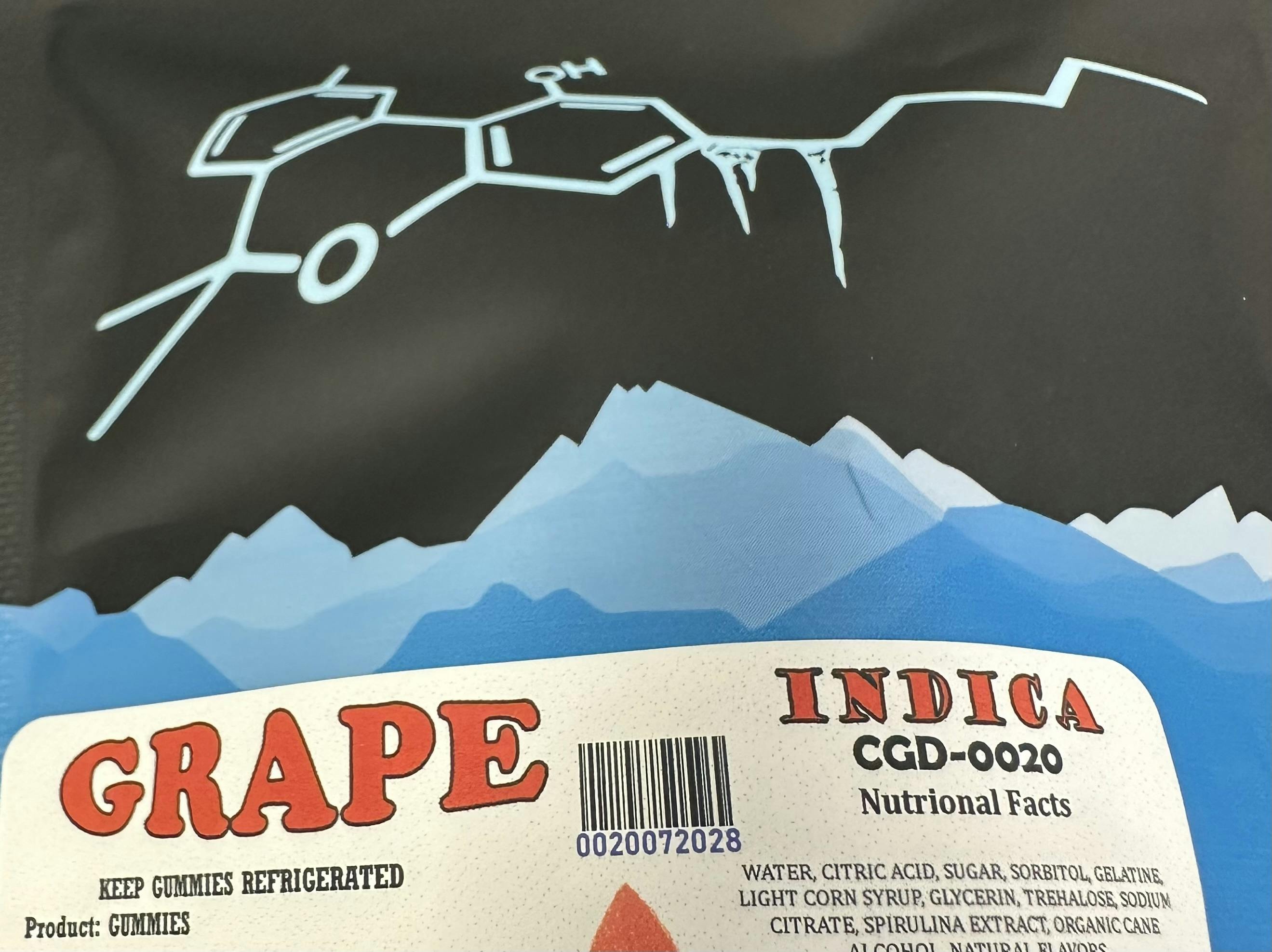 Cold Creek | Grape Gum Drop Gummy INDICA | 100mg 21619