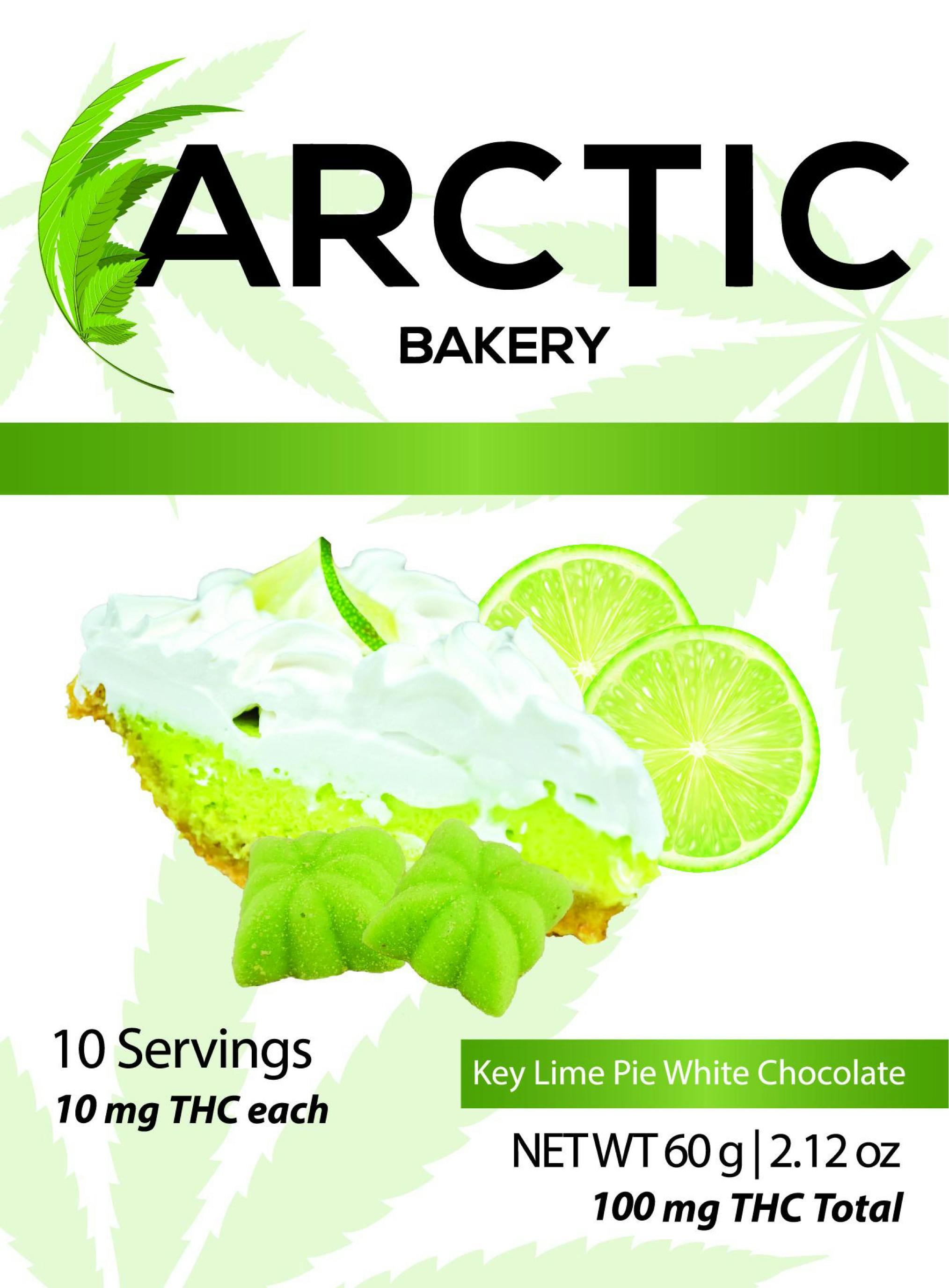 Arctic | Key Lime Pie White Choc. | 10pk 100mg 21619