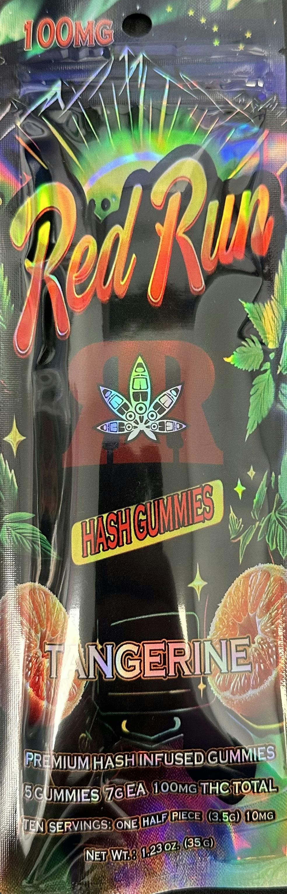 Red Run | Tangerine Gummies | 100mg 21619