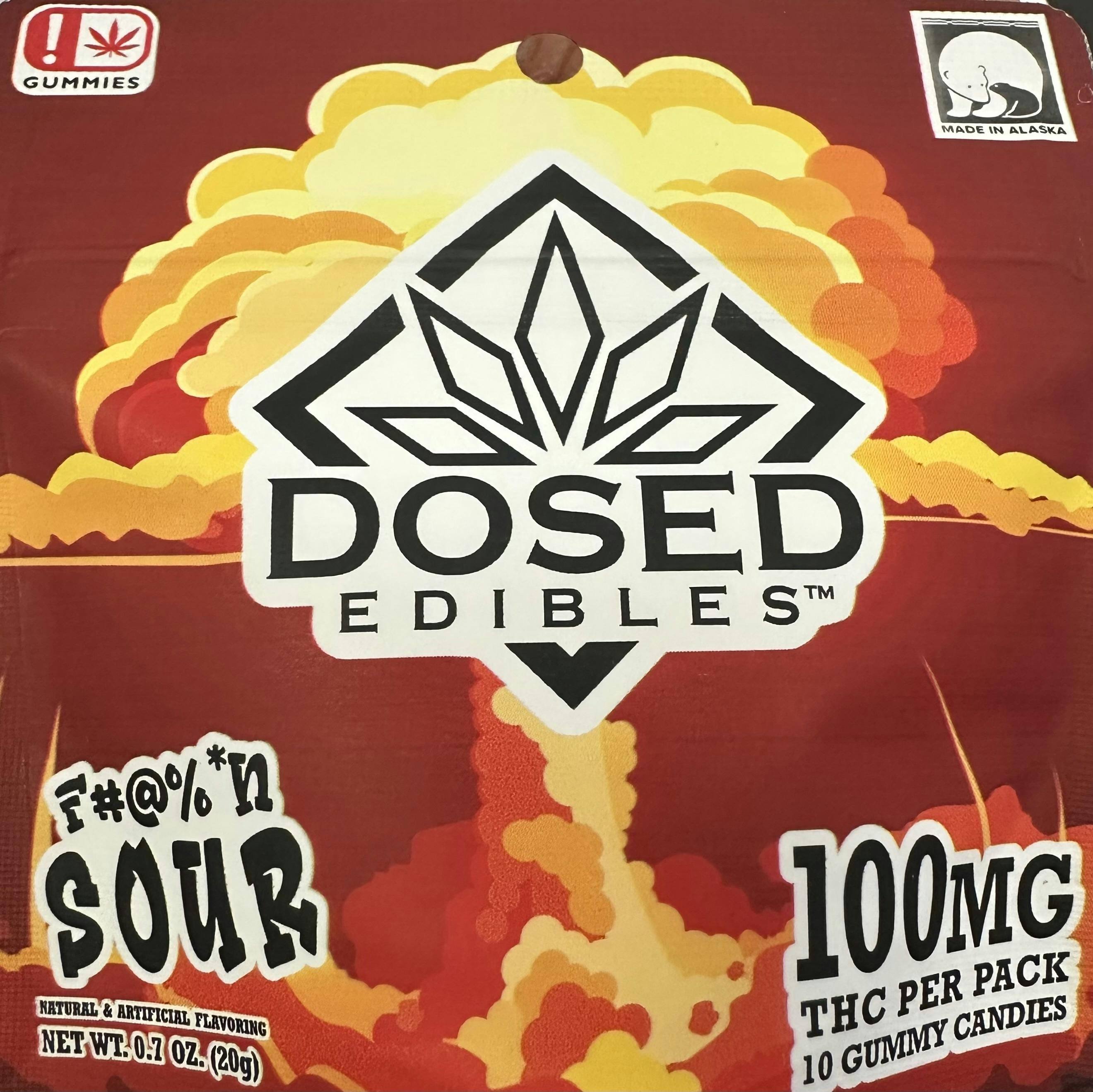 Dosed | F#@%*n Sour | 100mg 21619