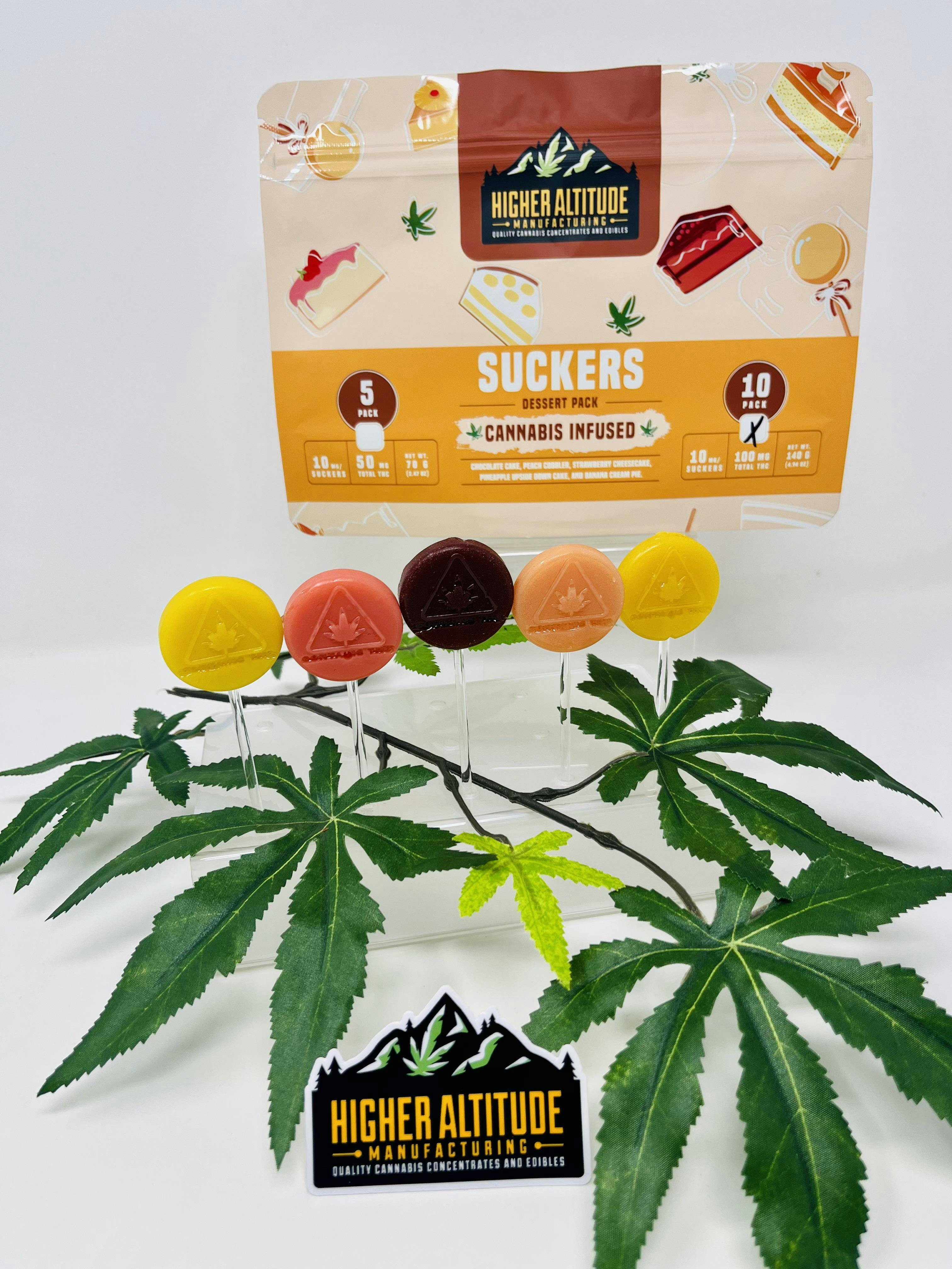 H.A.M. | Suckers Dessert Pack | 100Mg