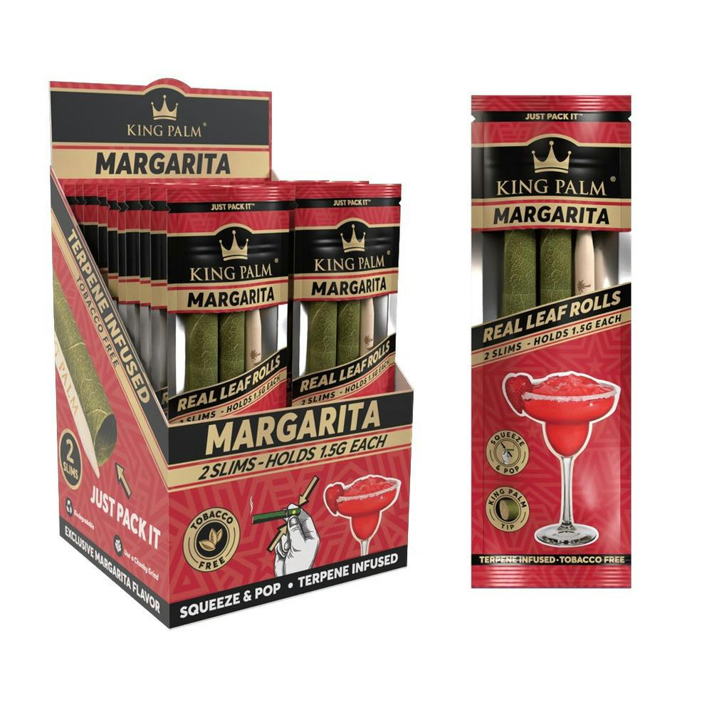 King Palm Slim Pre Roll 2pk Cones | Margarita