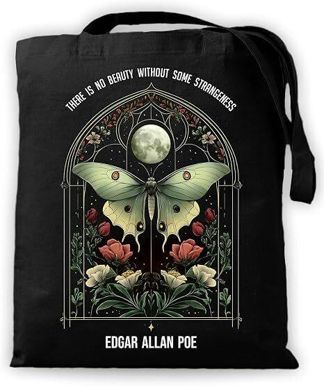 Edgar Allan Poe Canvas Bag