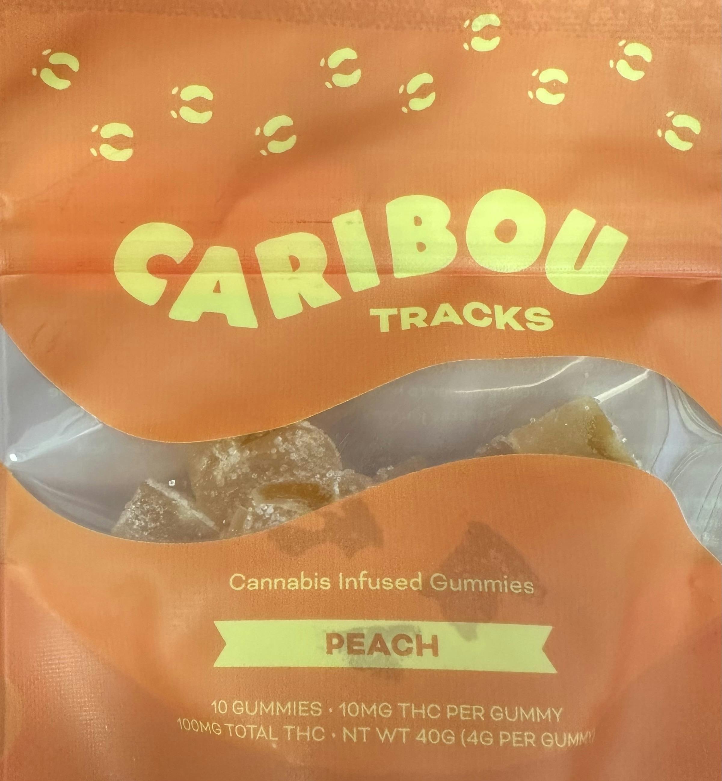GOOD | Caribou Tracks Peach Gummies | 100mg 21619