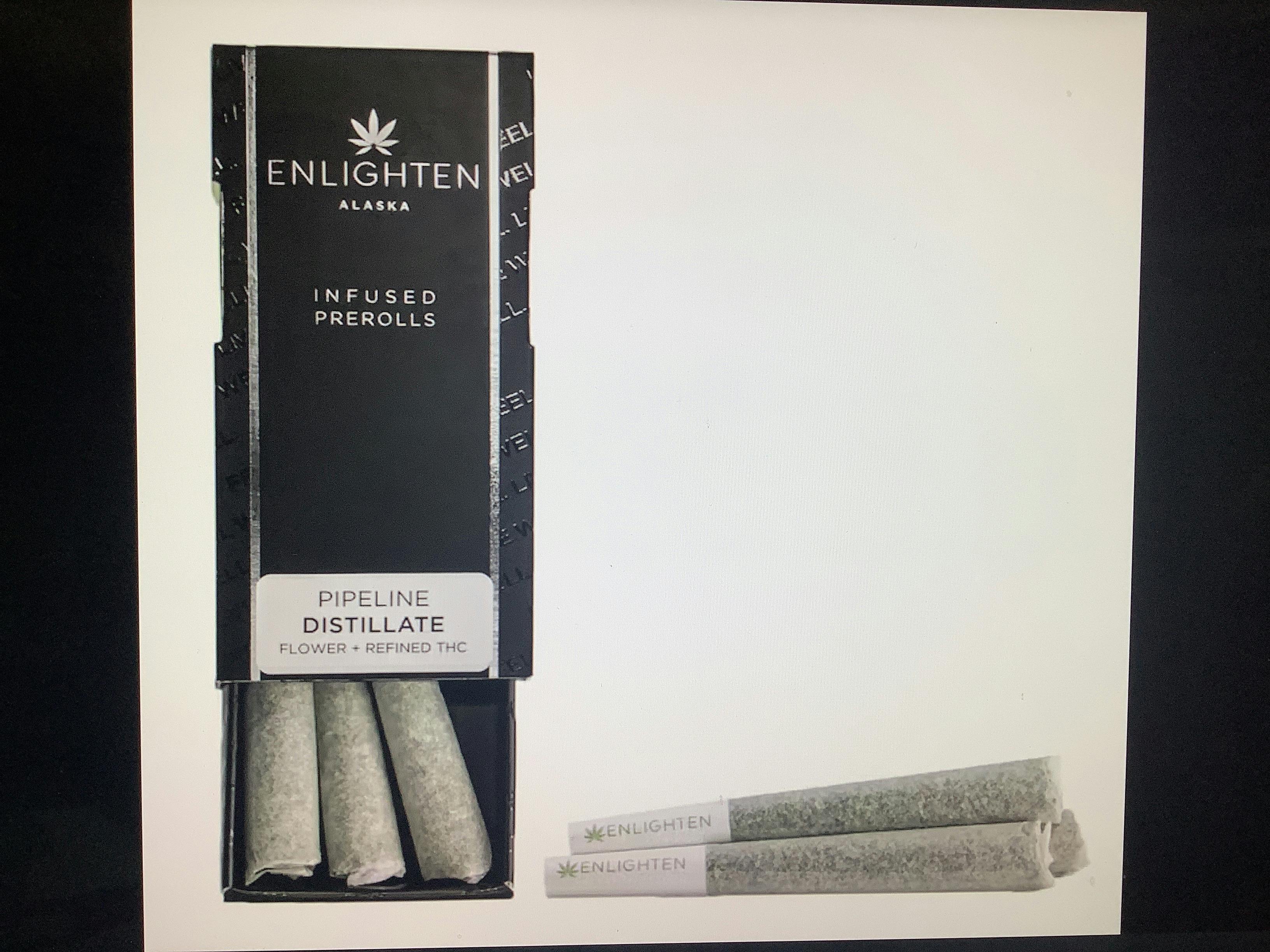 Enlighten | Watermelon Pipeline INFUSED PR | 0.75g 3pk 21619