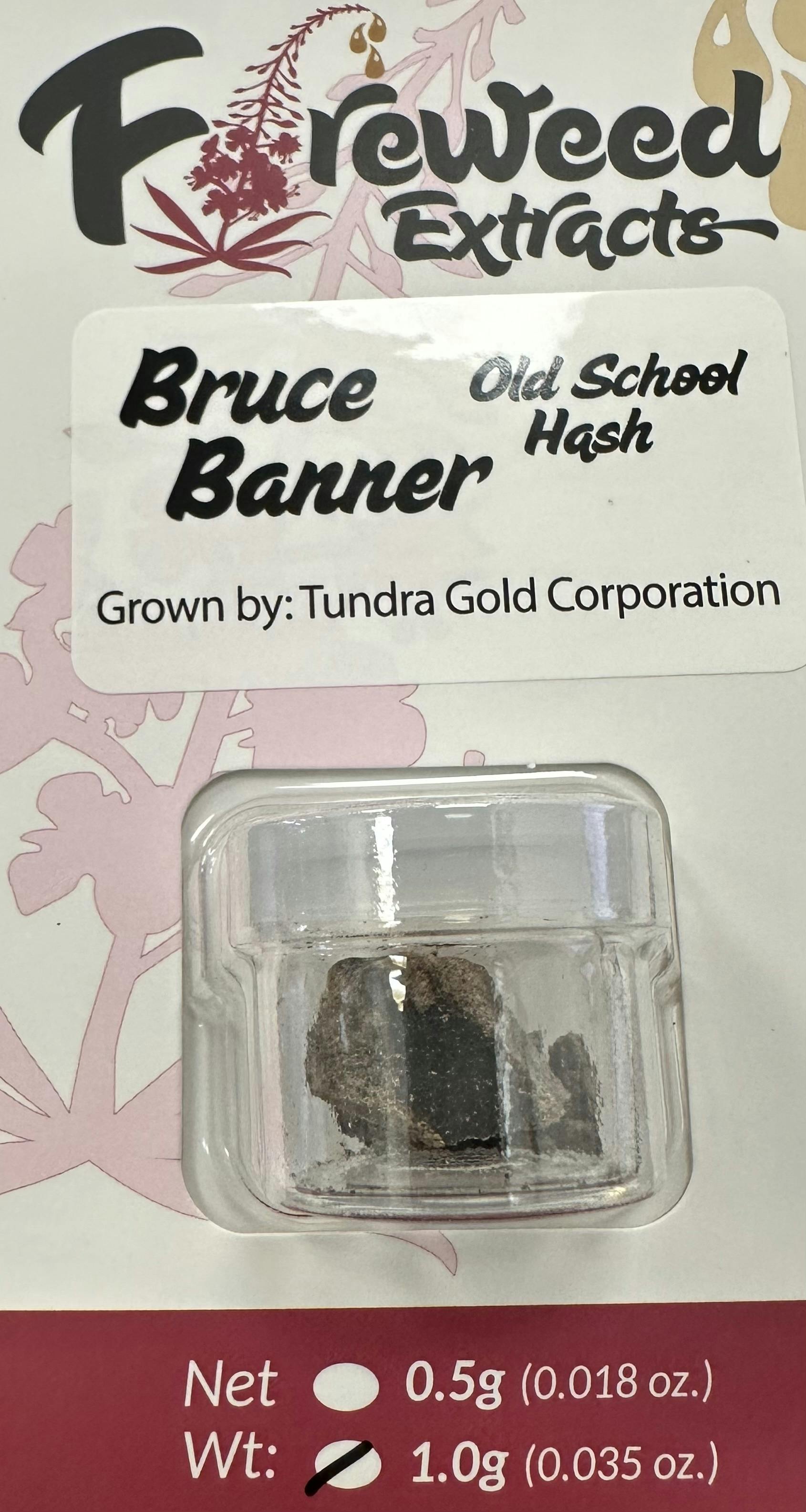 Kreative | Bruce Banner Old School Hash | 1g 21619