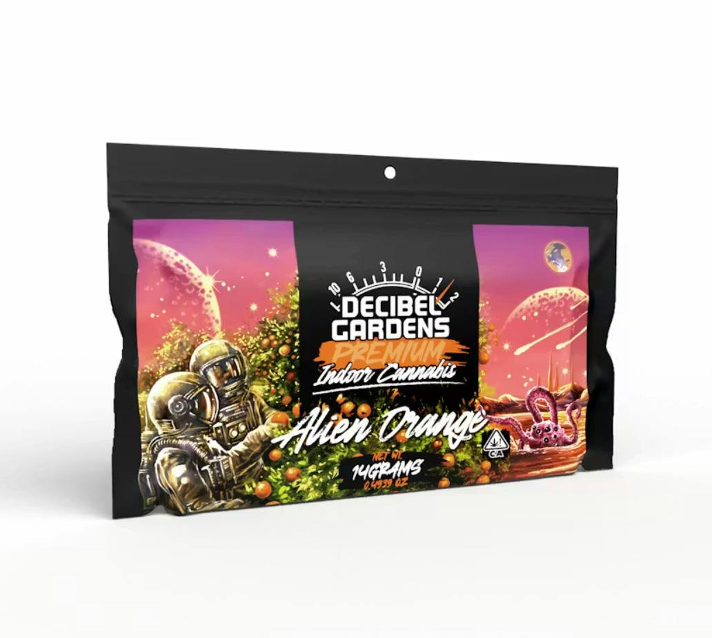 Alien Orange | Indoor Flower | 14g by Decibel Gardens