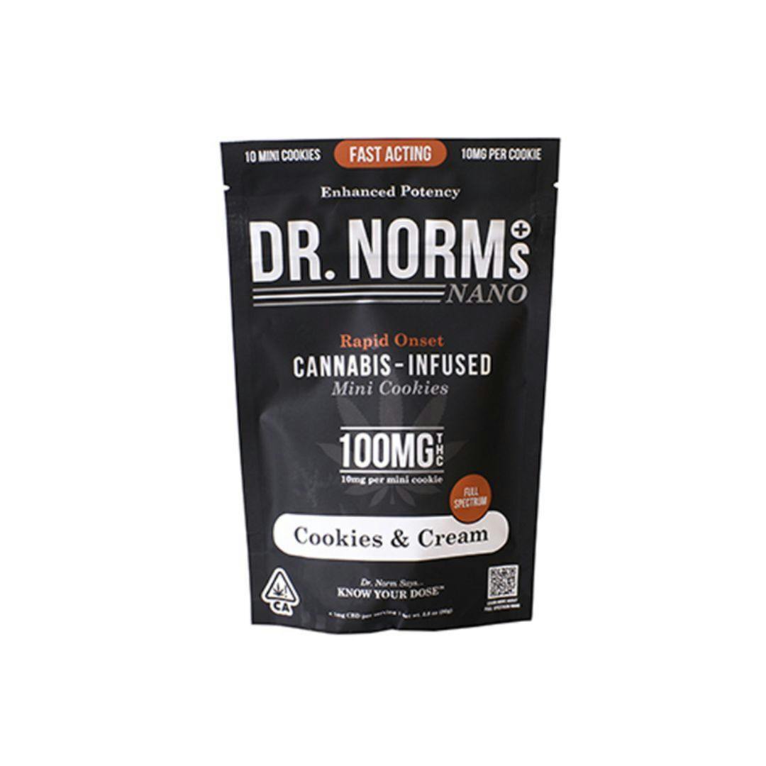 Dr. Norm's | Cookies & Cream - 100mg Nano Cookies