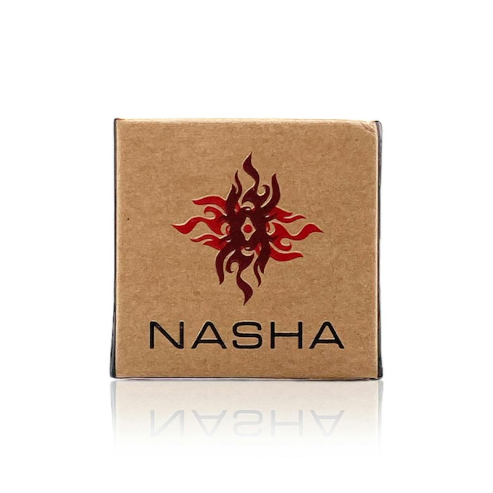 Nasha: Blueberry Amethyst - Green Unpressed