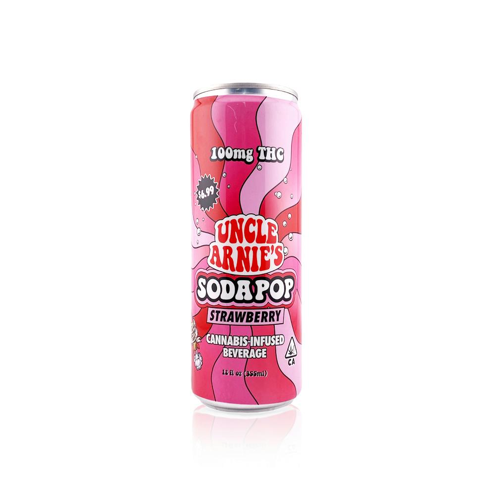 Strawberry Soda Pop Carbonated