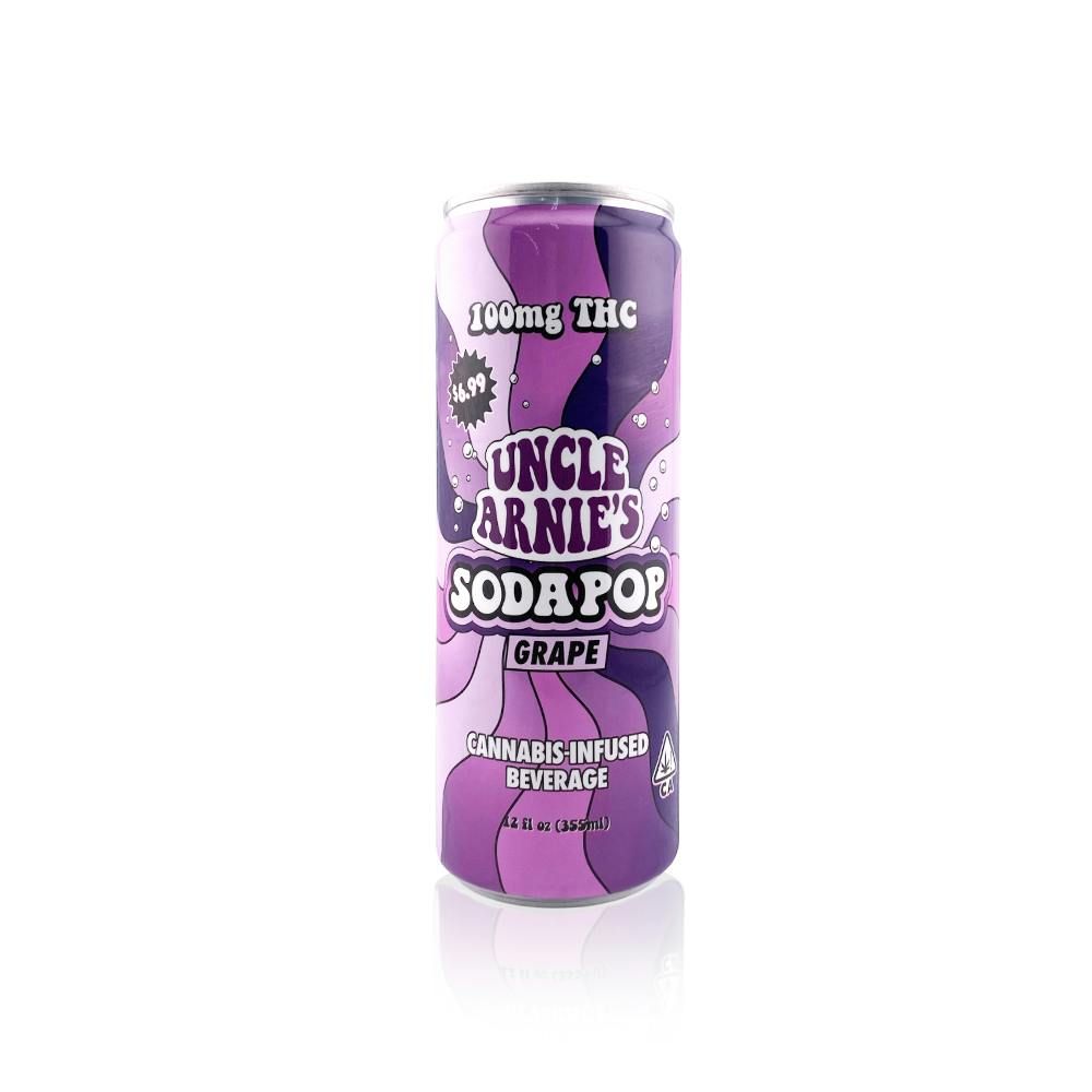 Grape Soda Pop | Carbonated | 100mg | 12oz