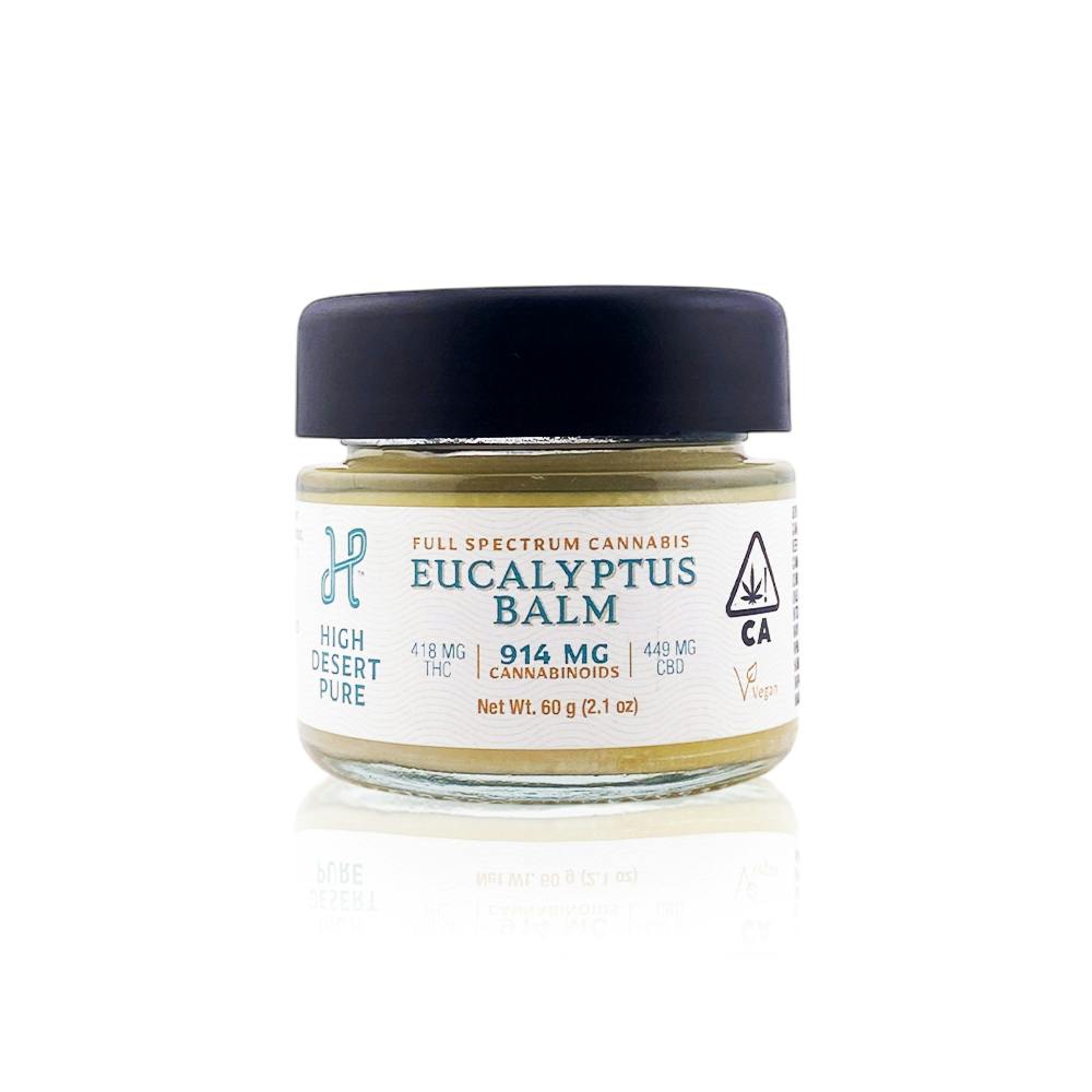 1:1 Eucalyptus Topical Balm | THC:CBD 418mg:449mg