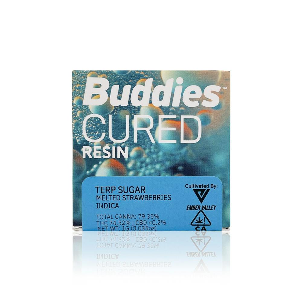 BUDDIES - Concentrate - Melted Strawberries - Cured Resin - 1G
