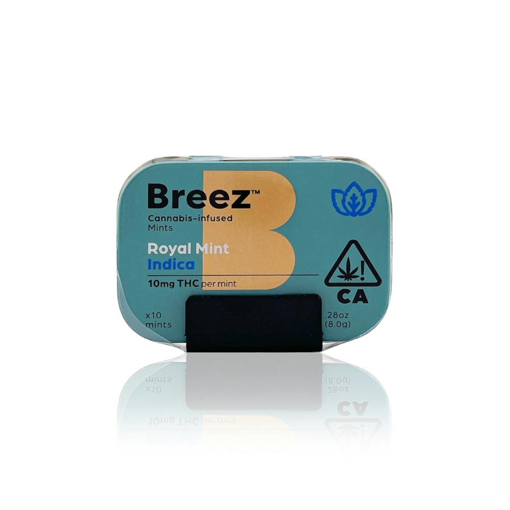 Breez | Indica | Royal Mints | 100mg