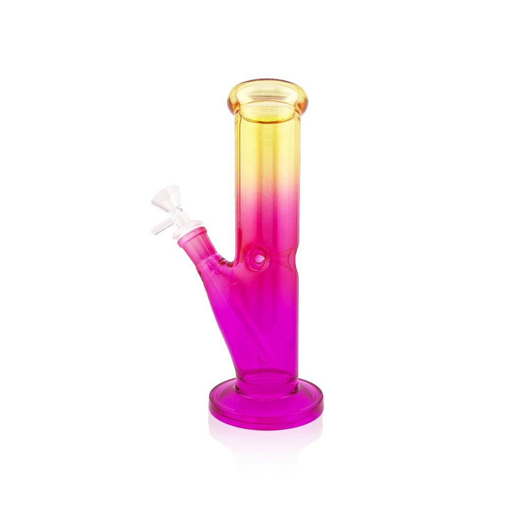 TROPICANNA - GLASS - 10" RAINBOW GRADIENT BONG - ASSORTED
