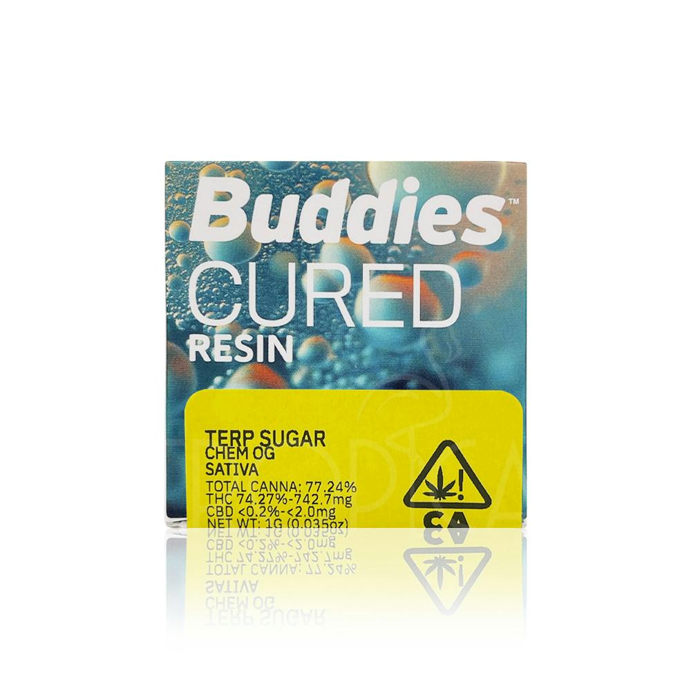 BUDDIES - Concentrate - Chem OG - Cured Resin Terp Sugar - 1G