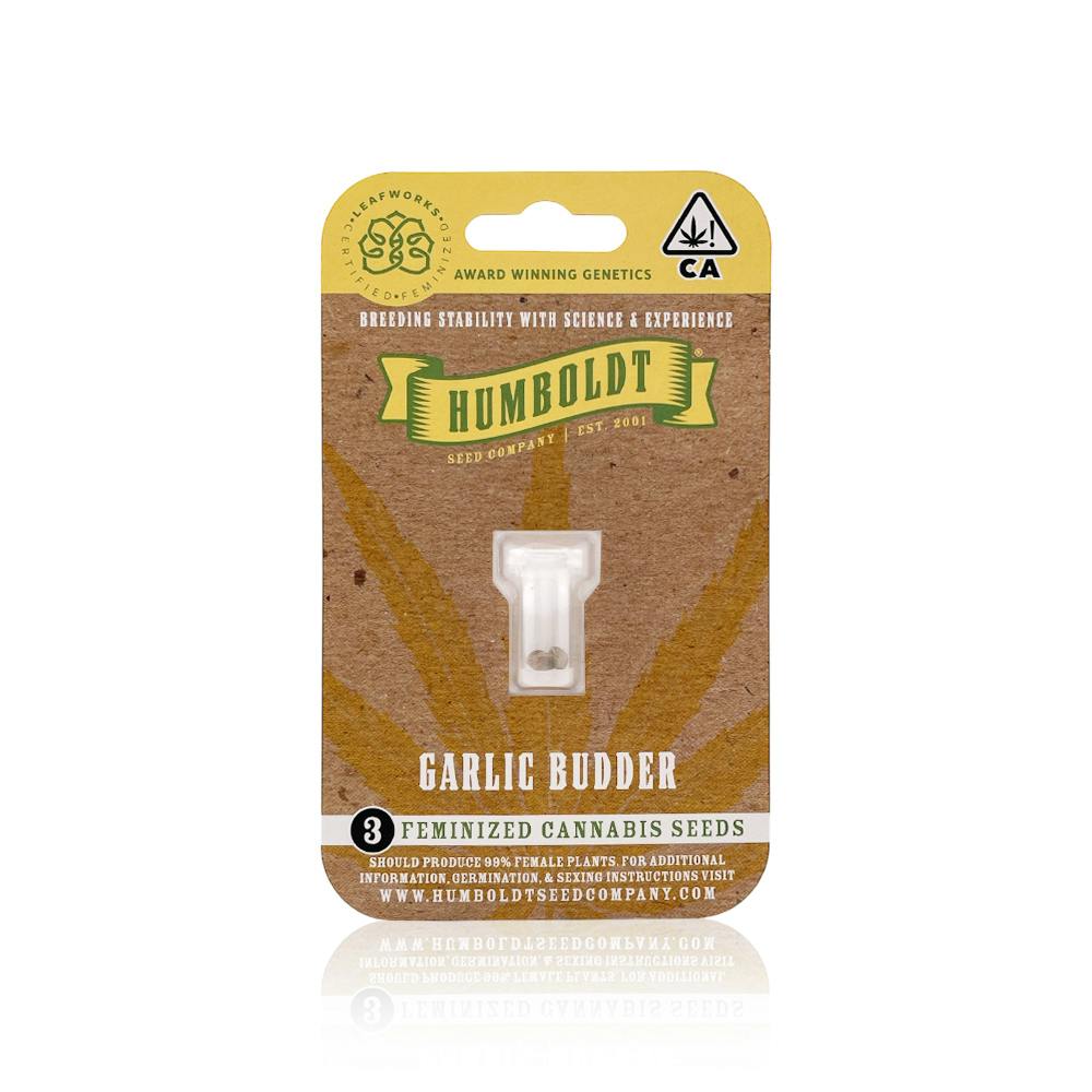 HUMBOLDT SEED COMPANY - Flower - Garlic Budder - 3Pack - Feminized