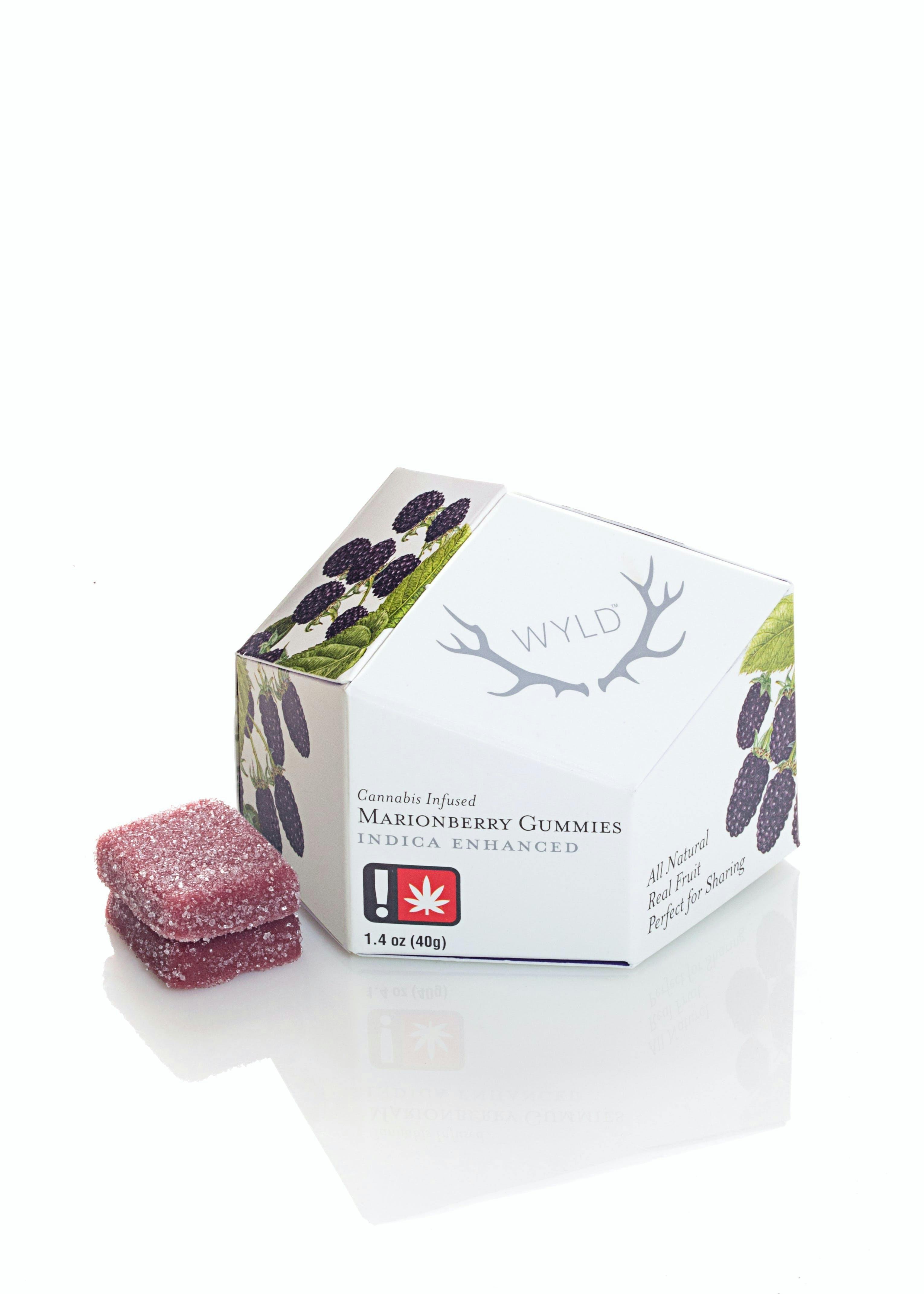 Marionberry Indica Enhanced Gummies | 100mg | 10ct | 10mg/ea
