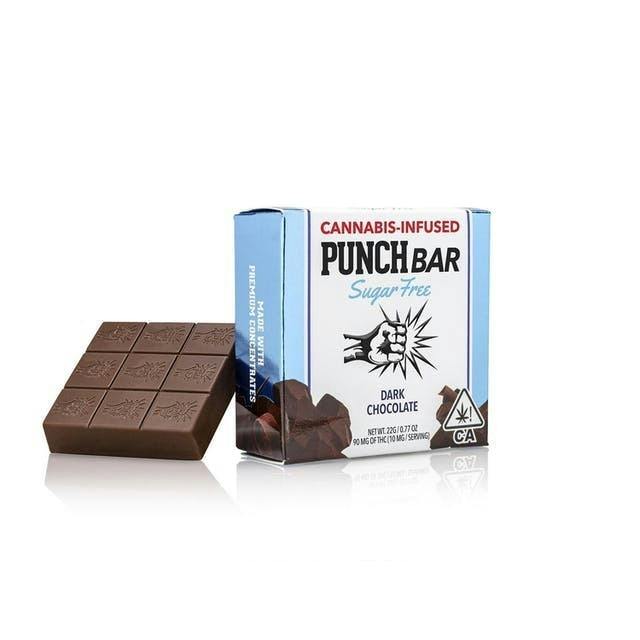Punch | Dark Chocolate Sugar Free | Hybrid | PunchBar | 100mg