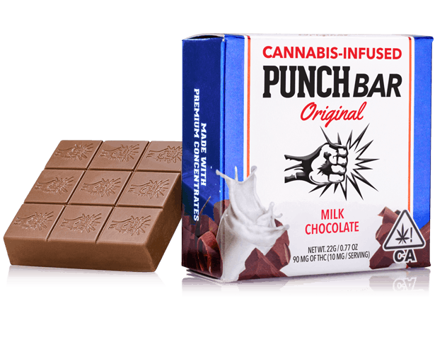 Punch | Milk Chocolate | Hybrid | PunchBar | 100mg
