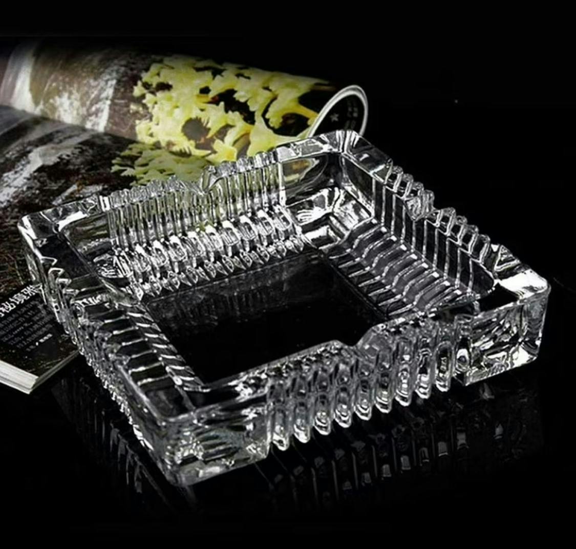Accessories - $16.48 Square / Round Glass Ashtray