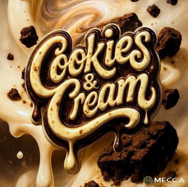 Mecca - $12.50/22.21 — Cookies & Cream